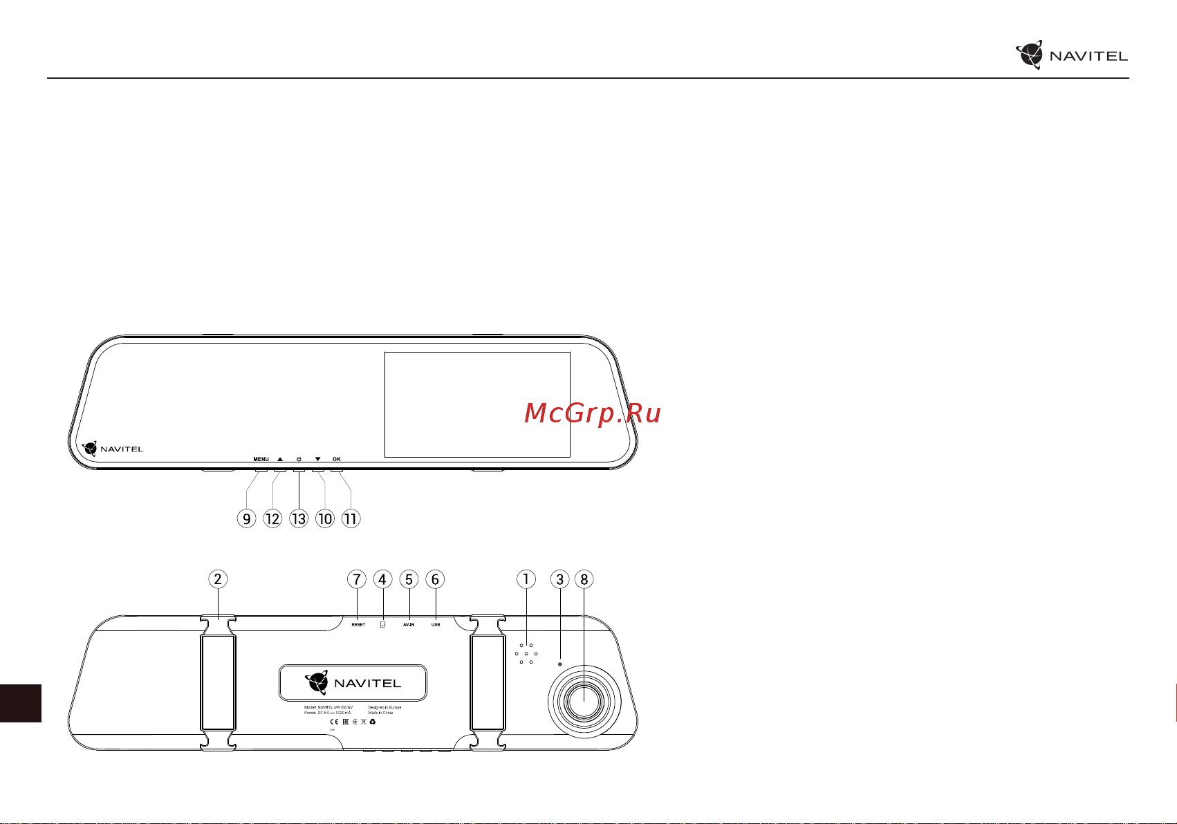 Navitel MR155NV [69/75] Вступ