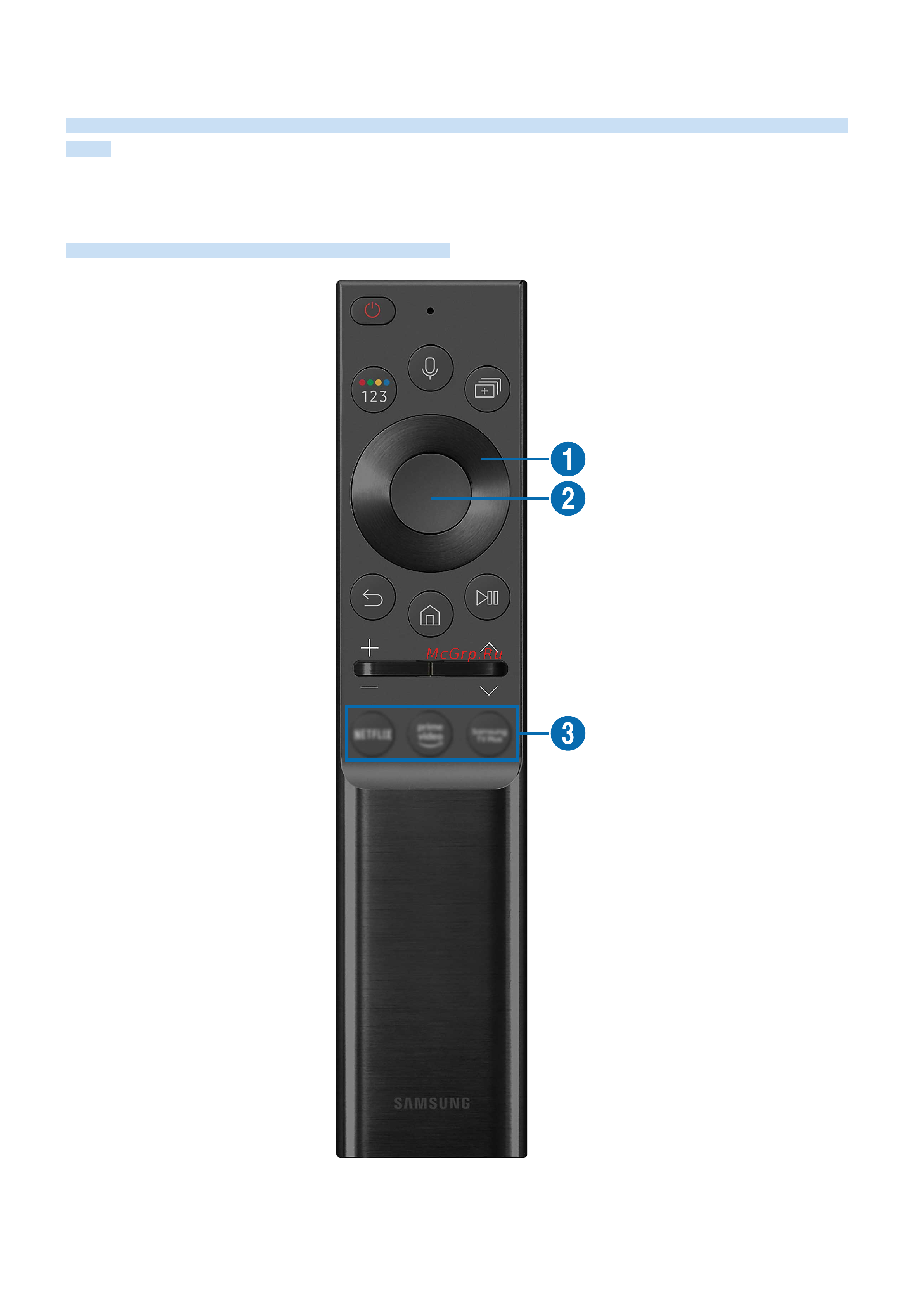 Samsung UE58AU7500U [22/265] Remote control and peripherals