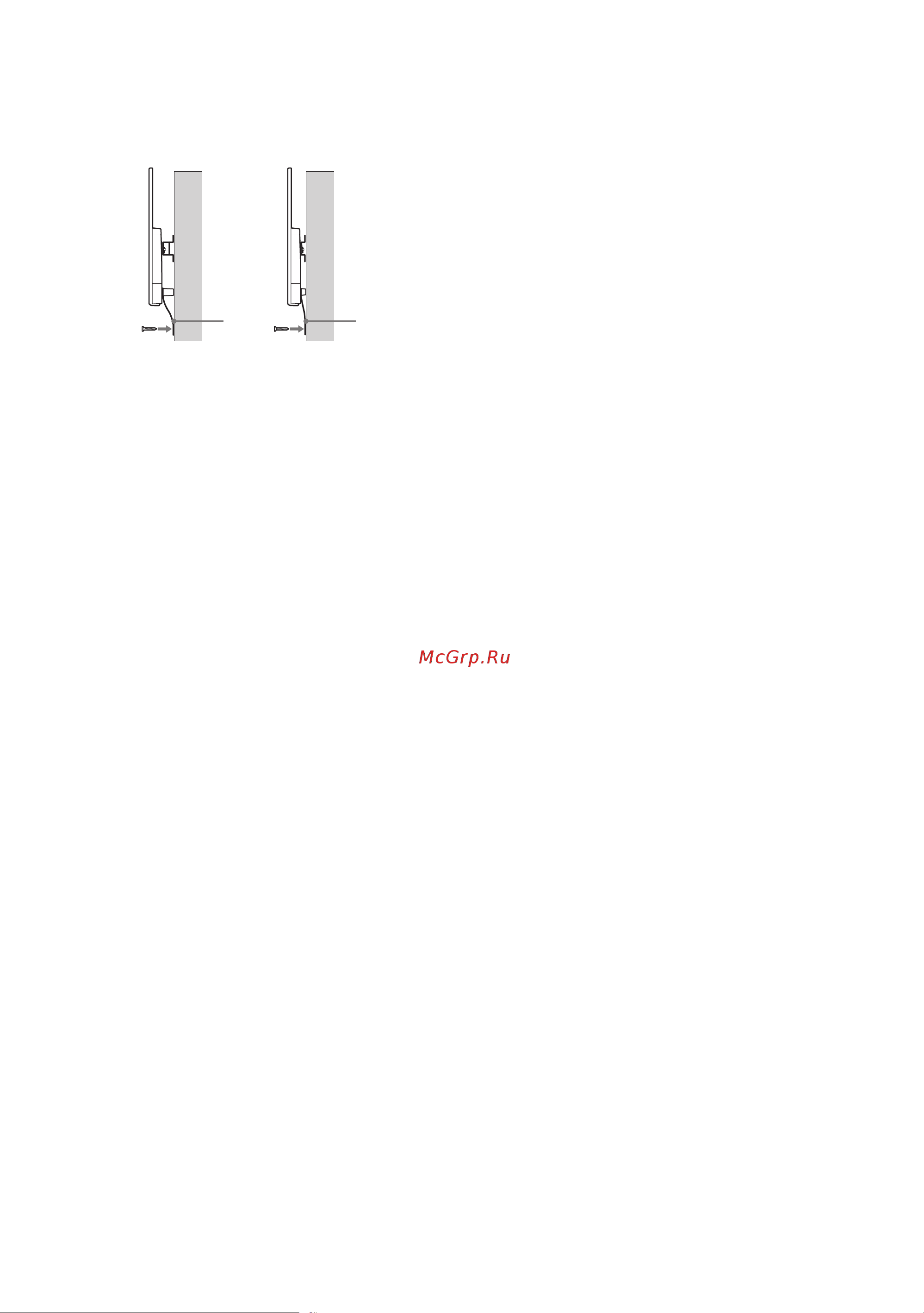 Sony KD-32W800 [301/437] Предотвращение смещения нижней части телевизора