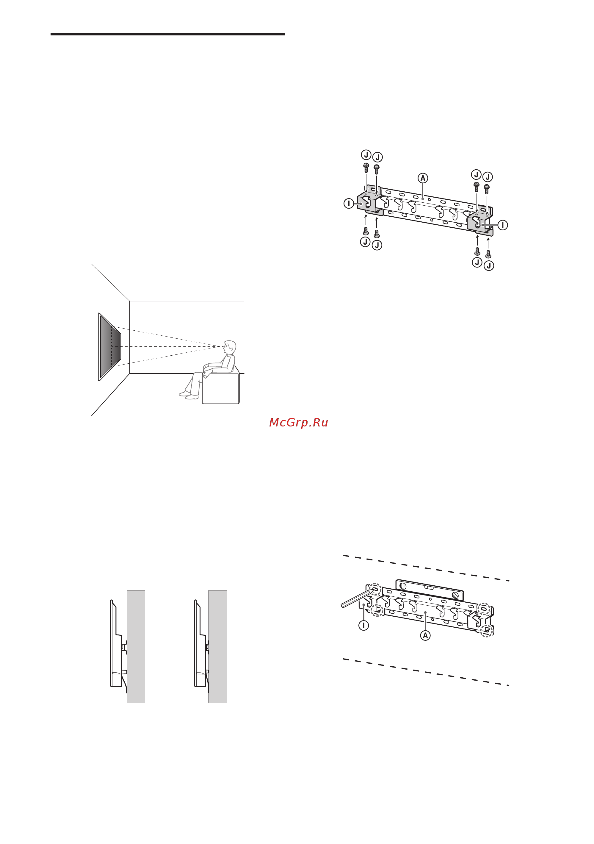 Sony KD-43X72K [140/387] Seinäasennuskiinnittimen asentaminen seinälle
