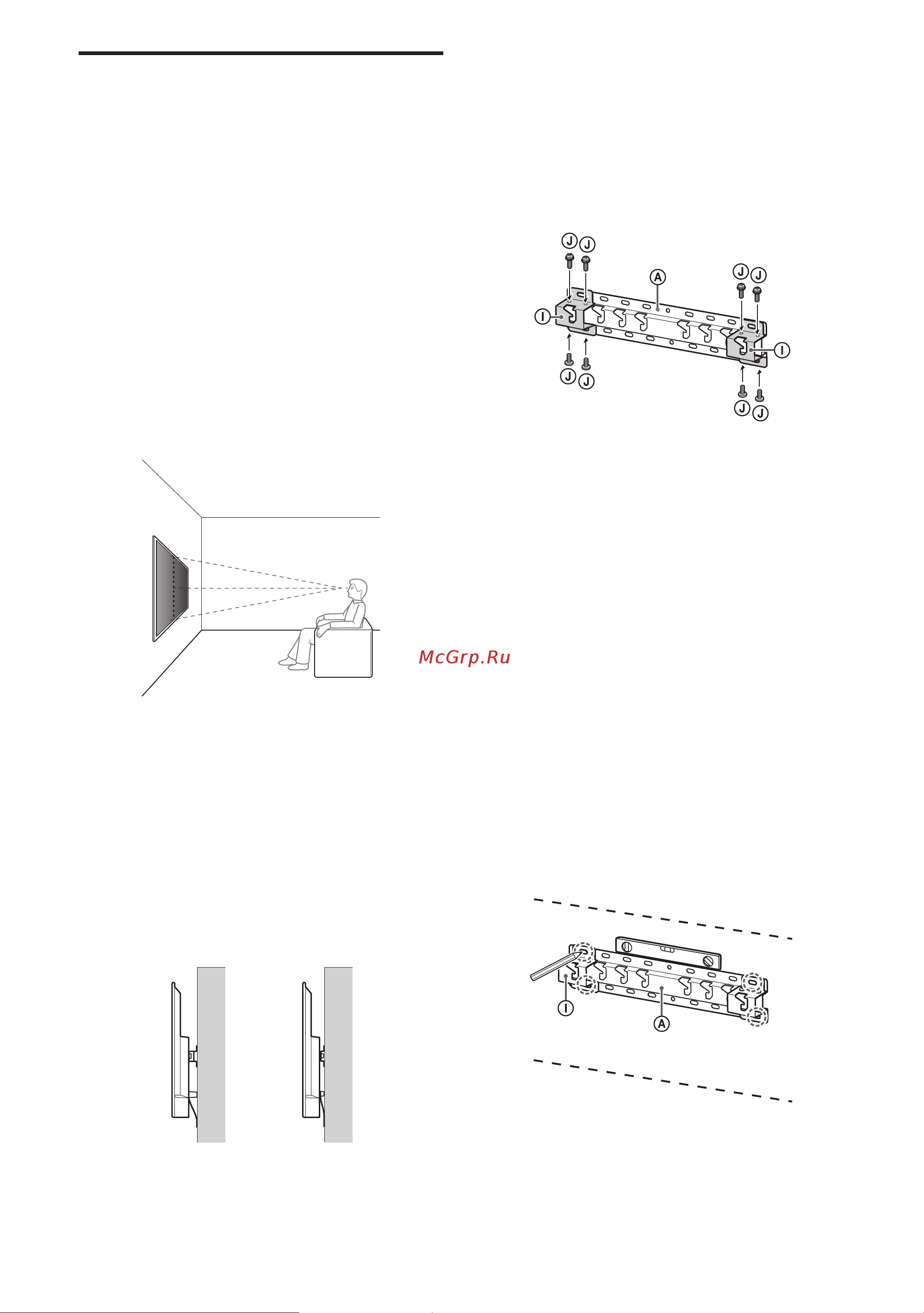 Sony KD-43X72K [153/387] Installere veggmonteringsbraketten på veggen