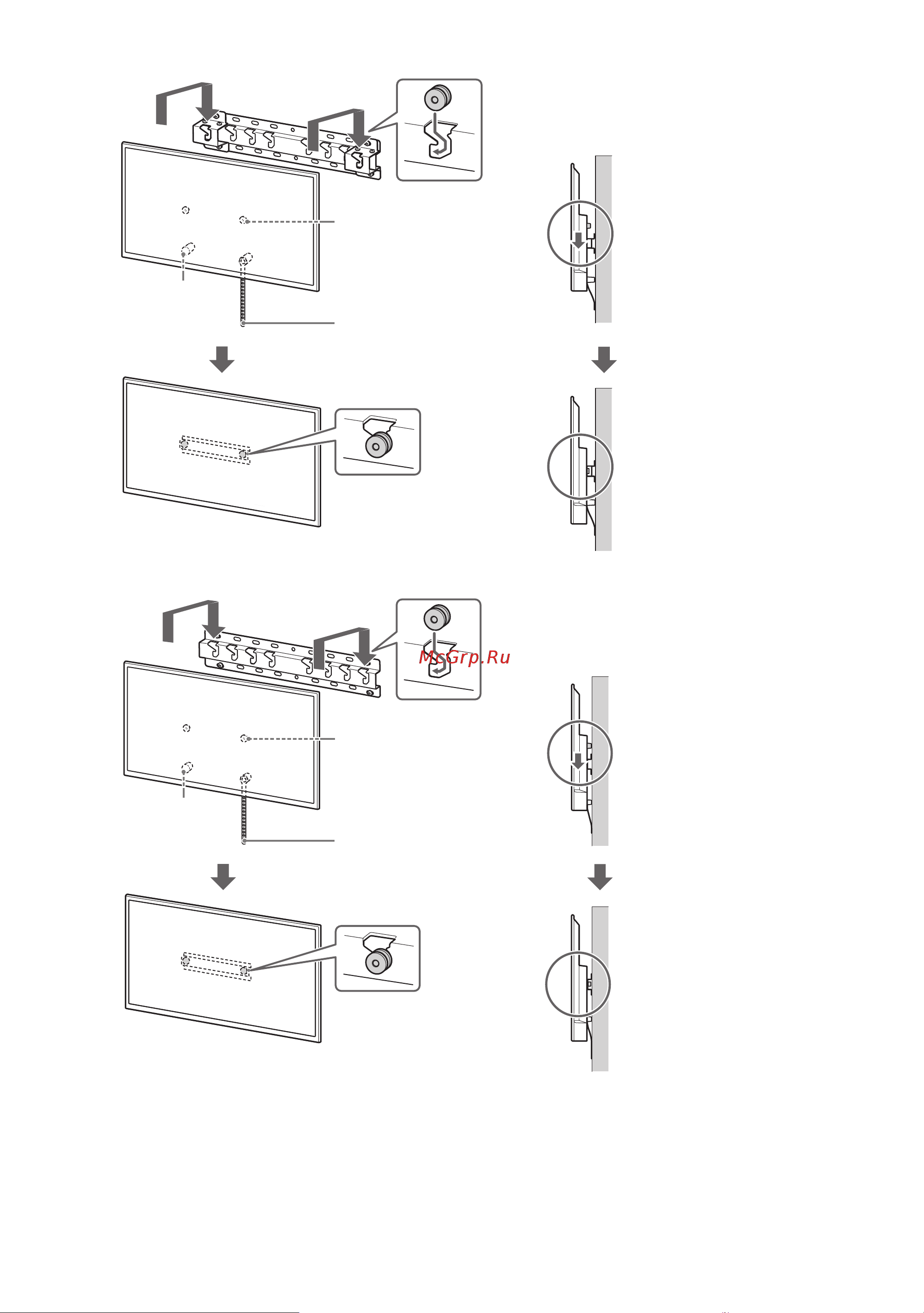 Sony KD-43X72K [157/387] Dersom standard montering 2 a er valgt