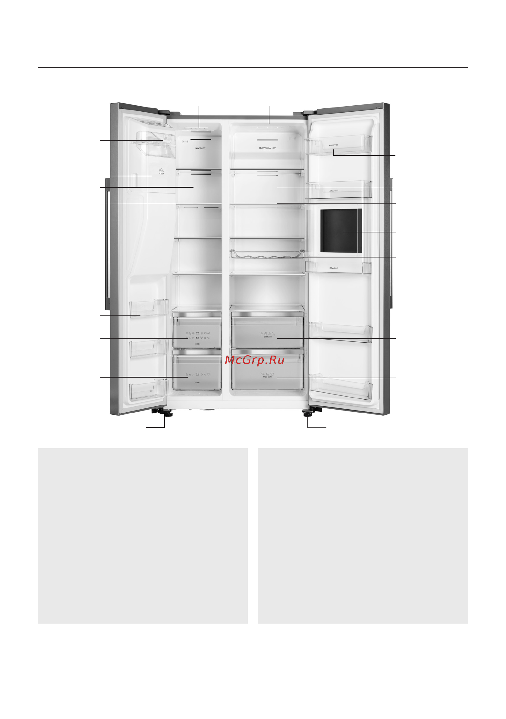 Gorenje NRS9182VXB1 [18/41] Описание прибора