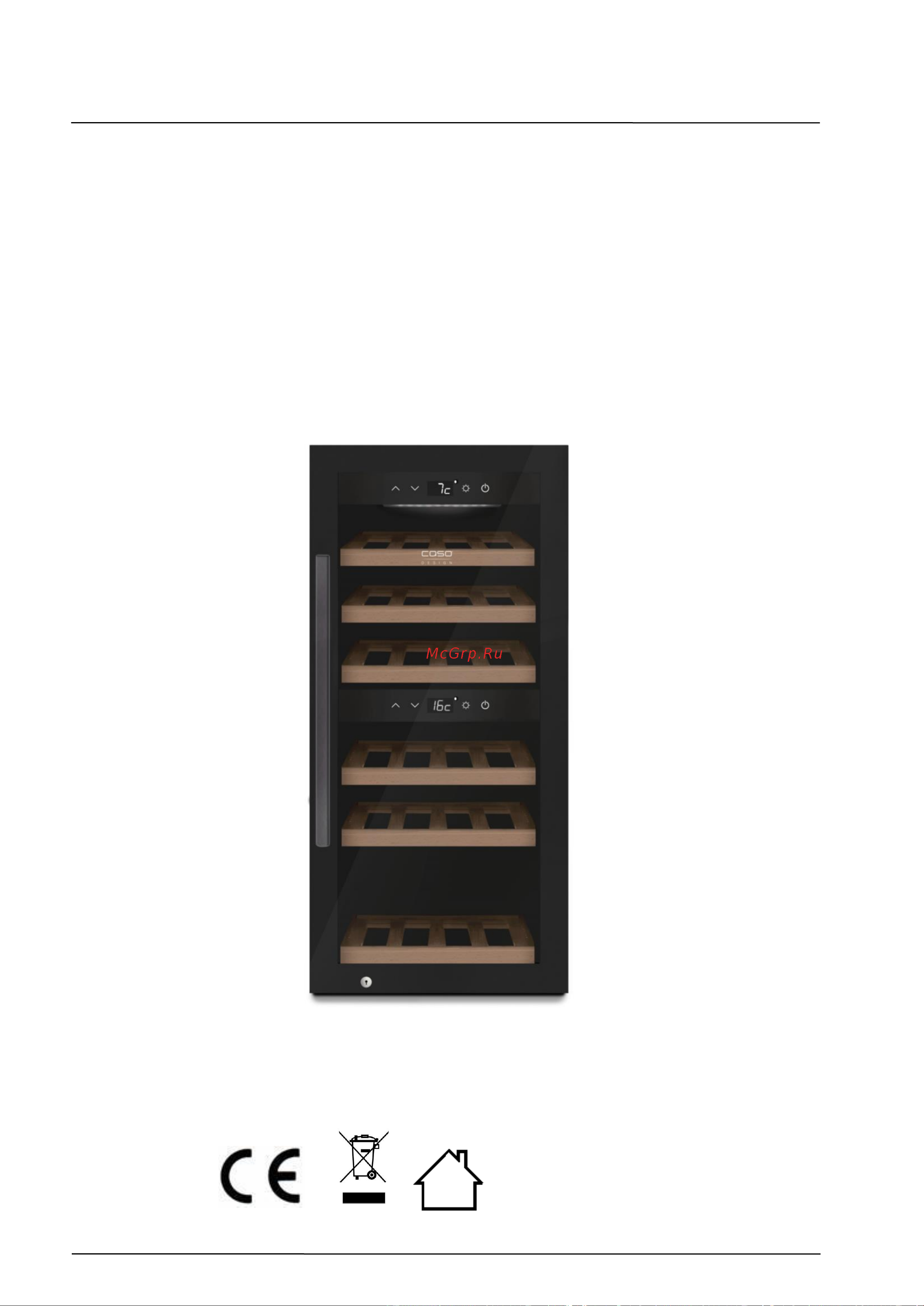 Caso WineExclusive 24 Smart [42/136] Mode d emploi original