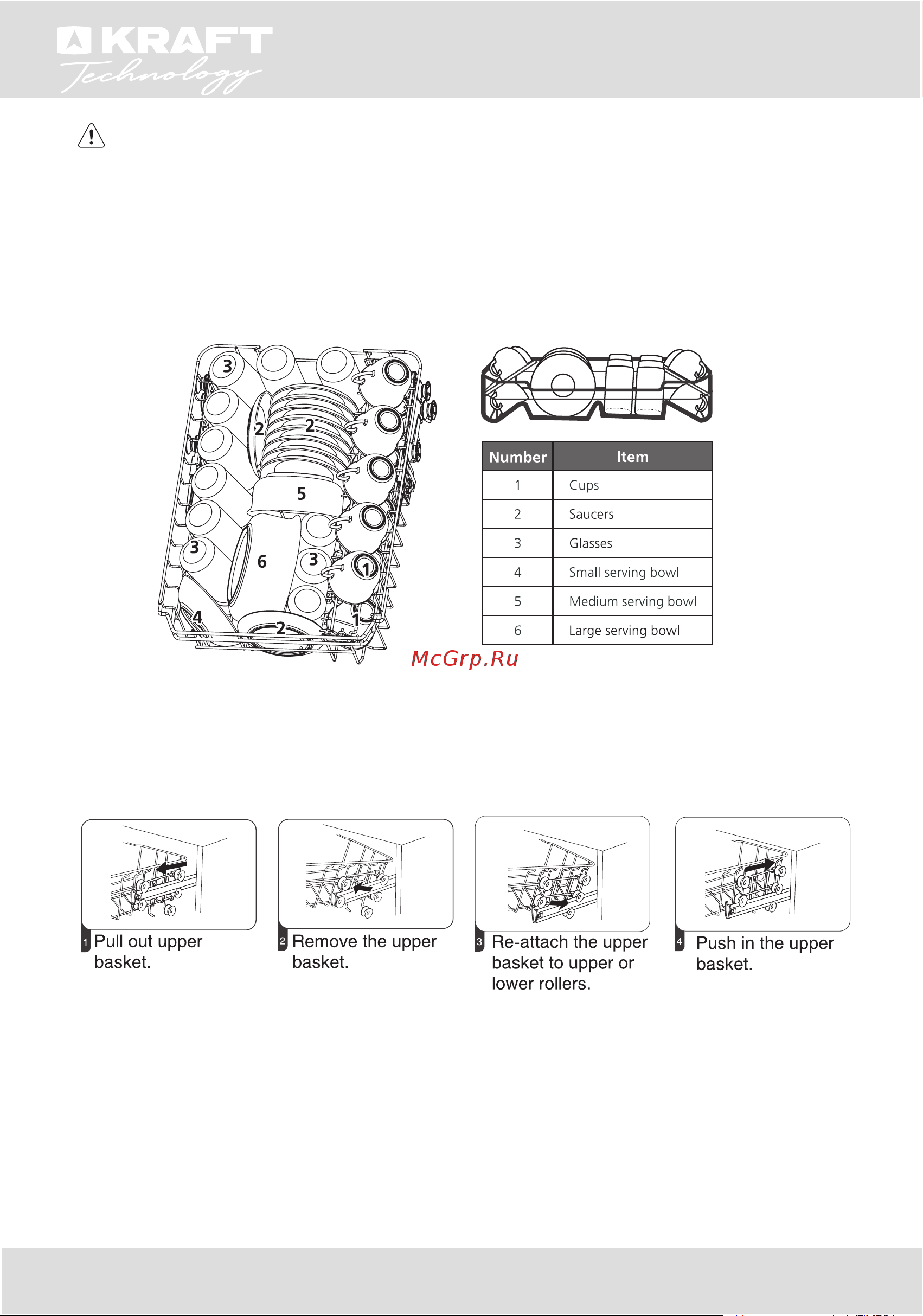 KRAFT TCH-DM454D901SBI [43/56] Встраиваемая посудомоечная машина built in dishwasher