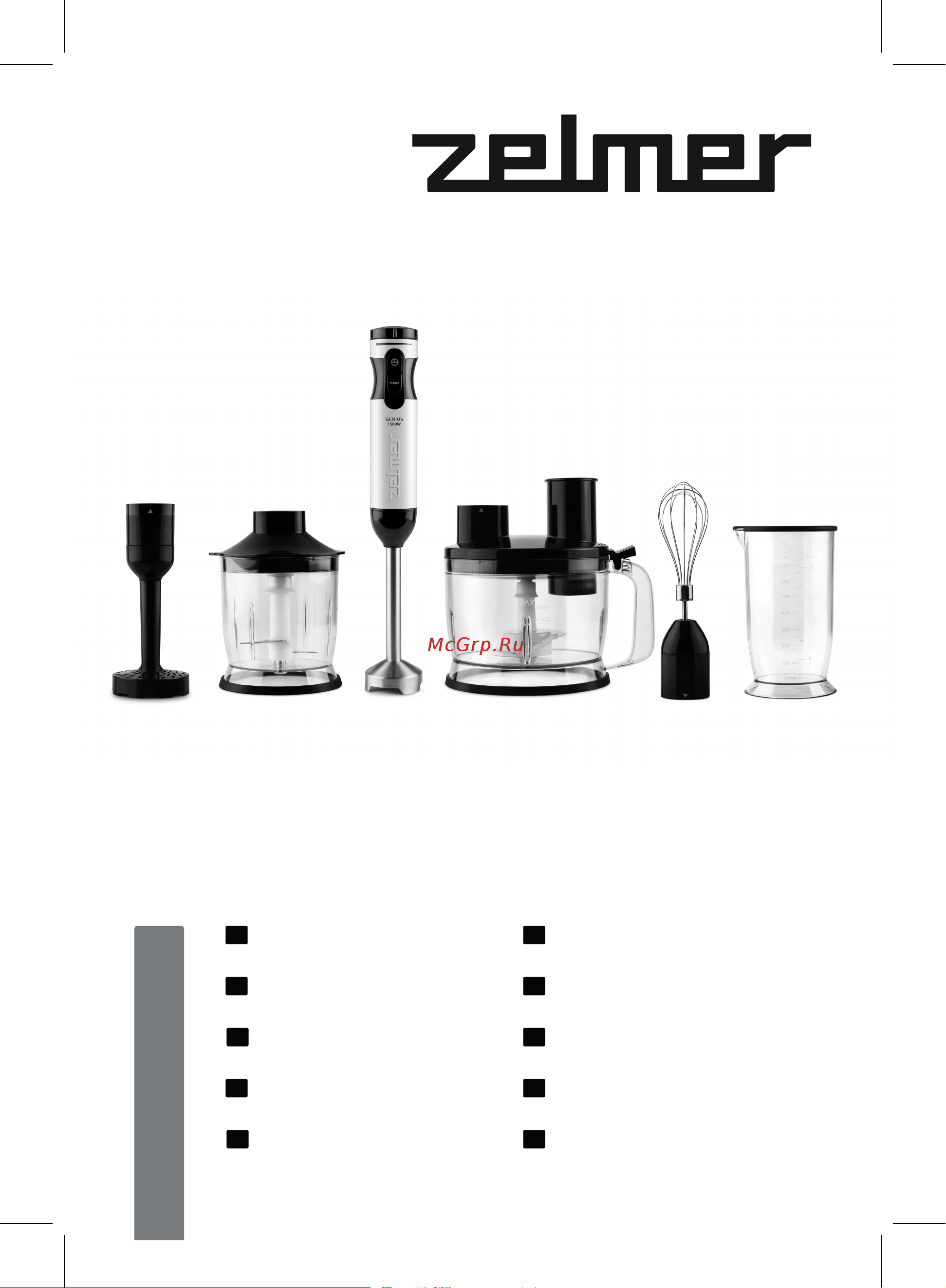 Zelmer ZHB6500 BLACK Руководство по эксплуатации онлайн