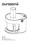 Oursson MS3031/OR Оранжевый Руководство по эксплуатации