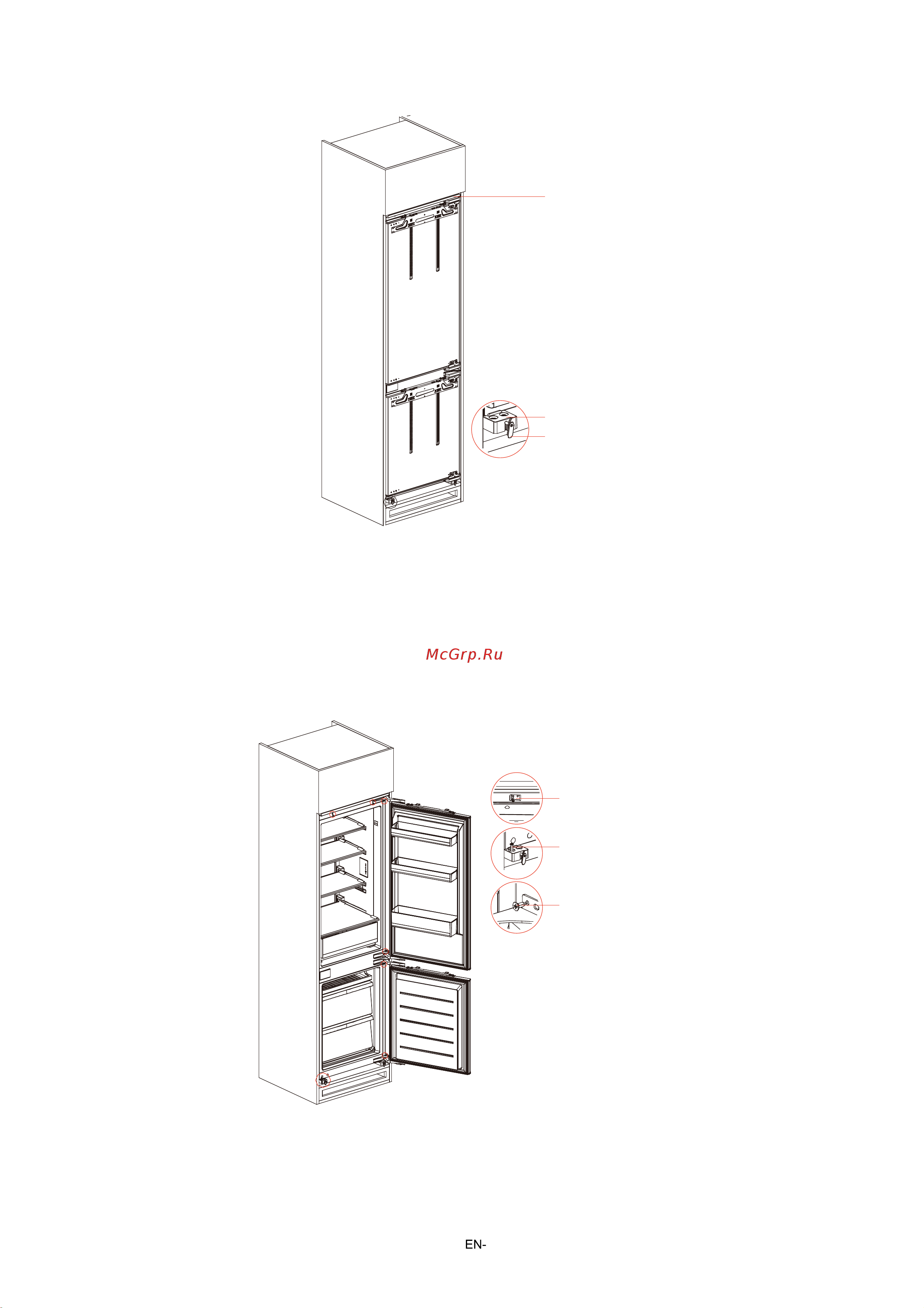 Midea MDRE354FGF01M [14/57] Note be careful not to squeeze the power cable a fire may be caused if the power