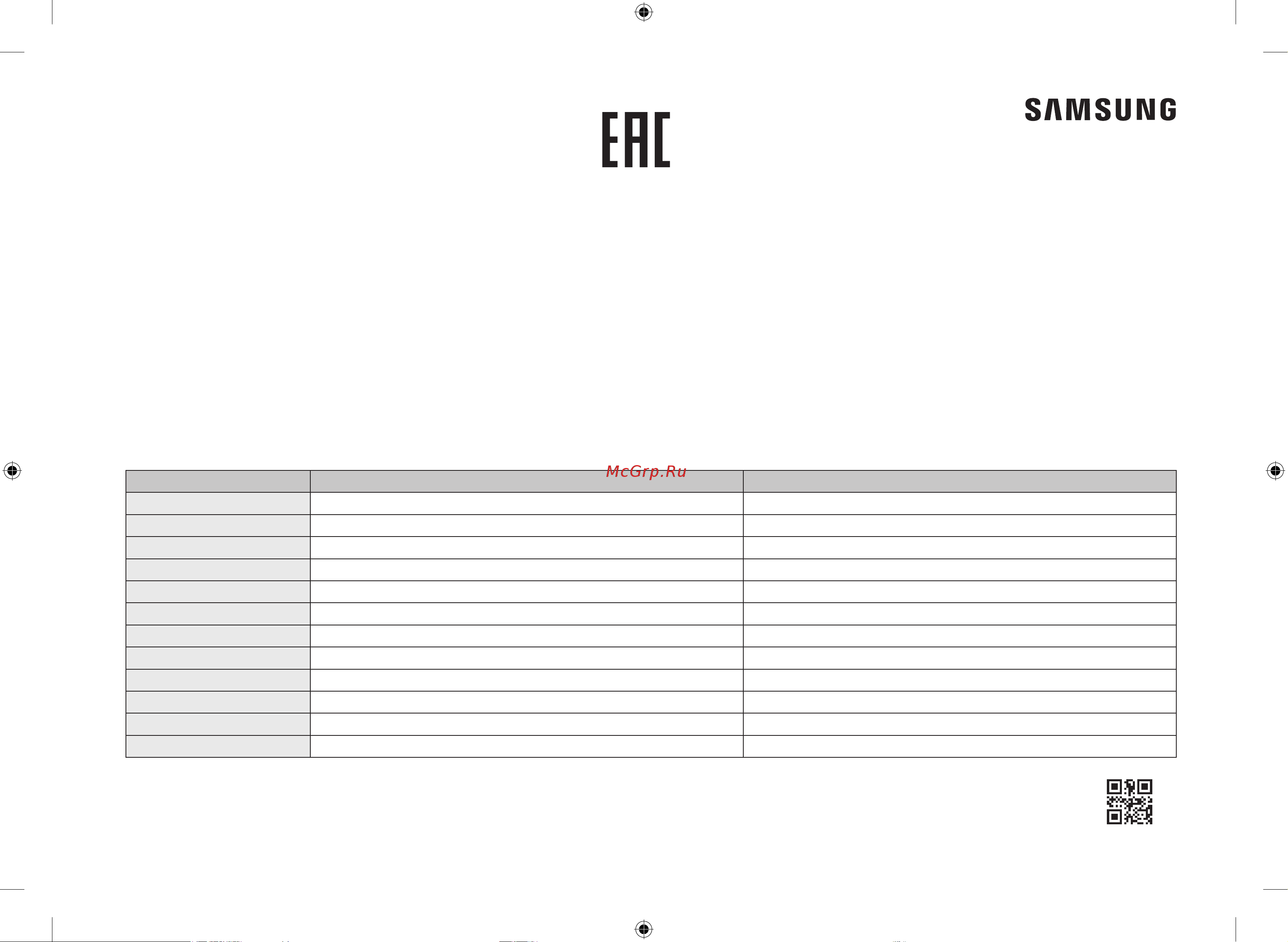 Samsung MS20A7118AW/BW [88/132] Samsung кепілдігіне құрылғының жұмысын түсіндіру үшін шалынған қоңыраулар теріс орнатылған құрылғыны түзету немесе қалыпты тазалау немесе күтім көрсету жұмыстары кірмейді
