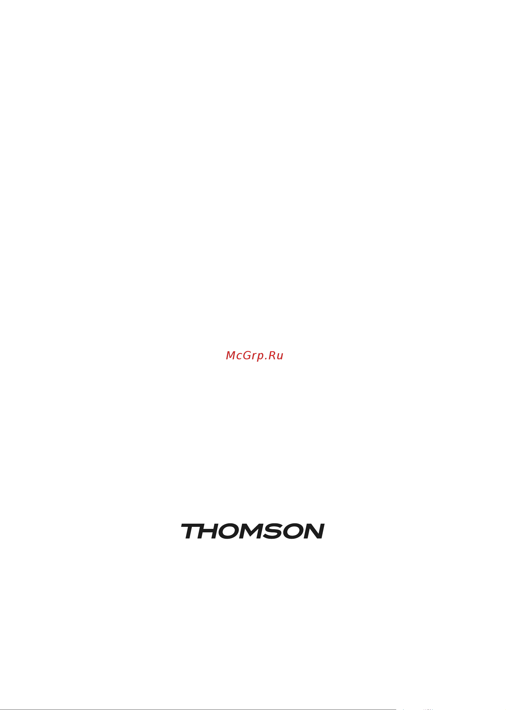 Thomson FDC30EI21 Руководство по эксплуатации онлайн [28/28] 785878