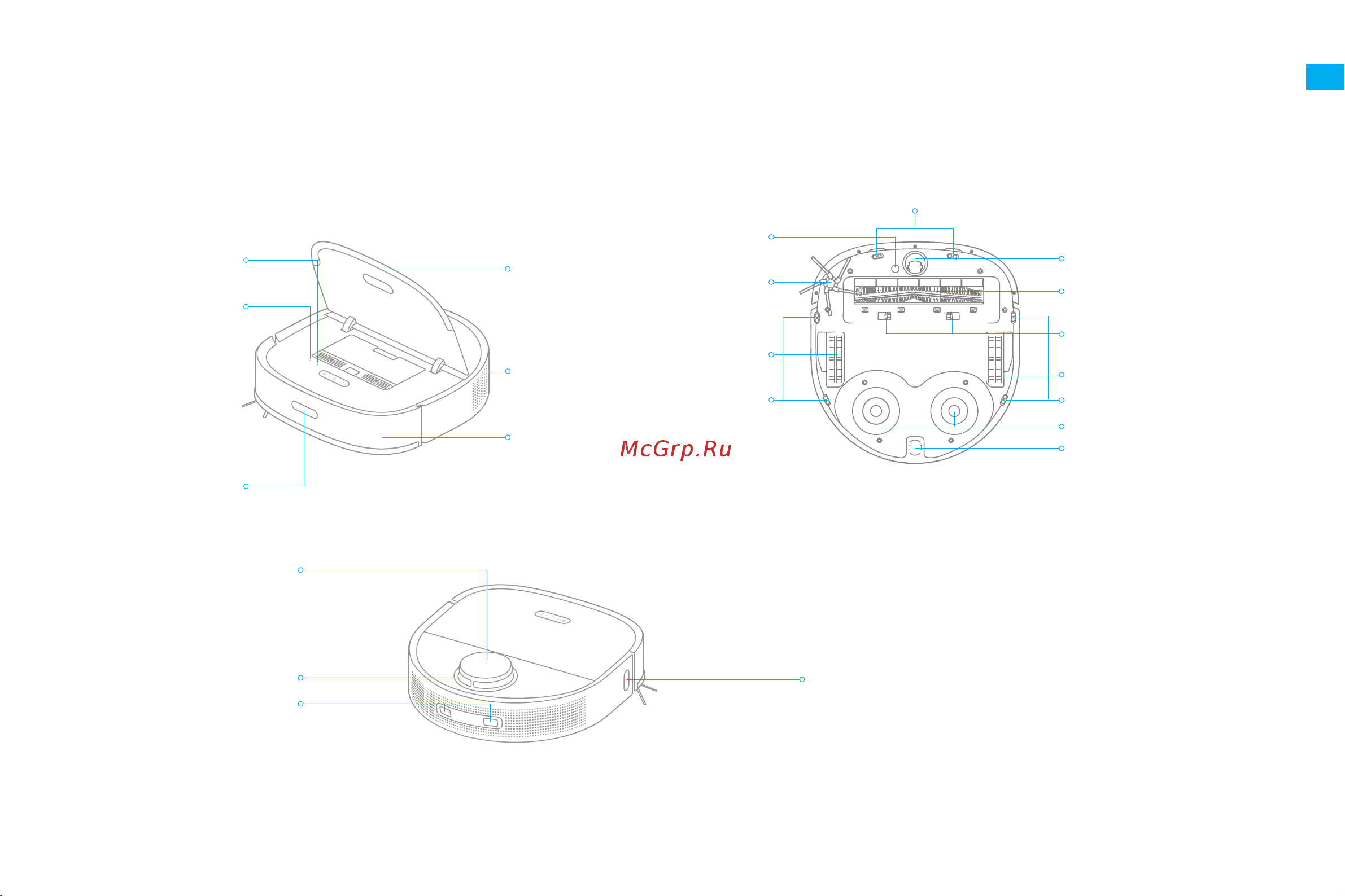 Dreame Bot W10 White (RLS5C) [125/211] Описание изделия