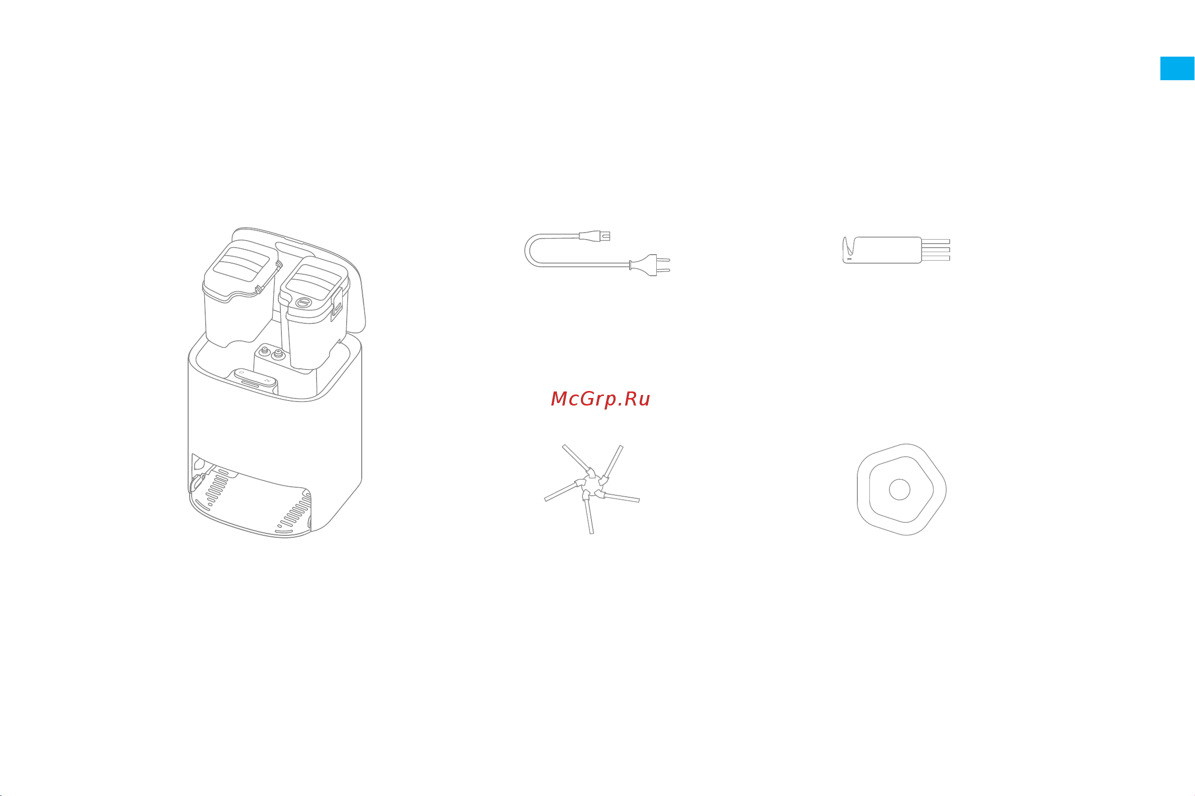 Dreame Bot W10 White (RLS5C) [169/211] םירזיבא תמישר