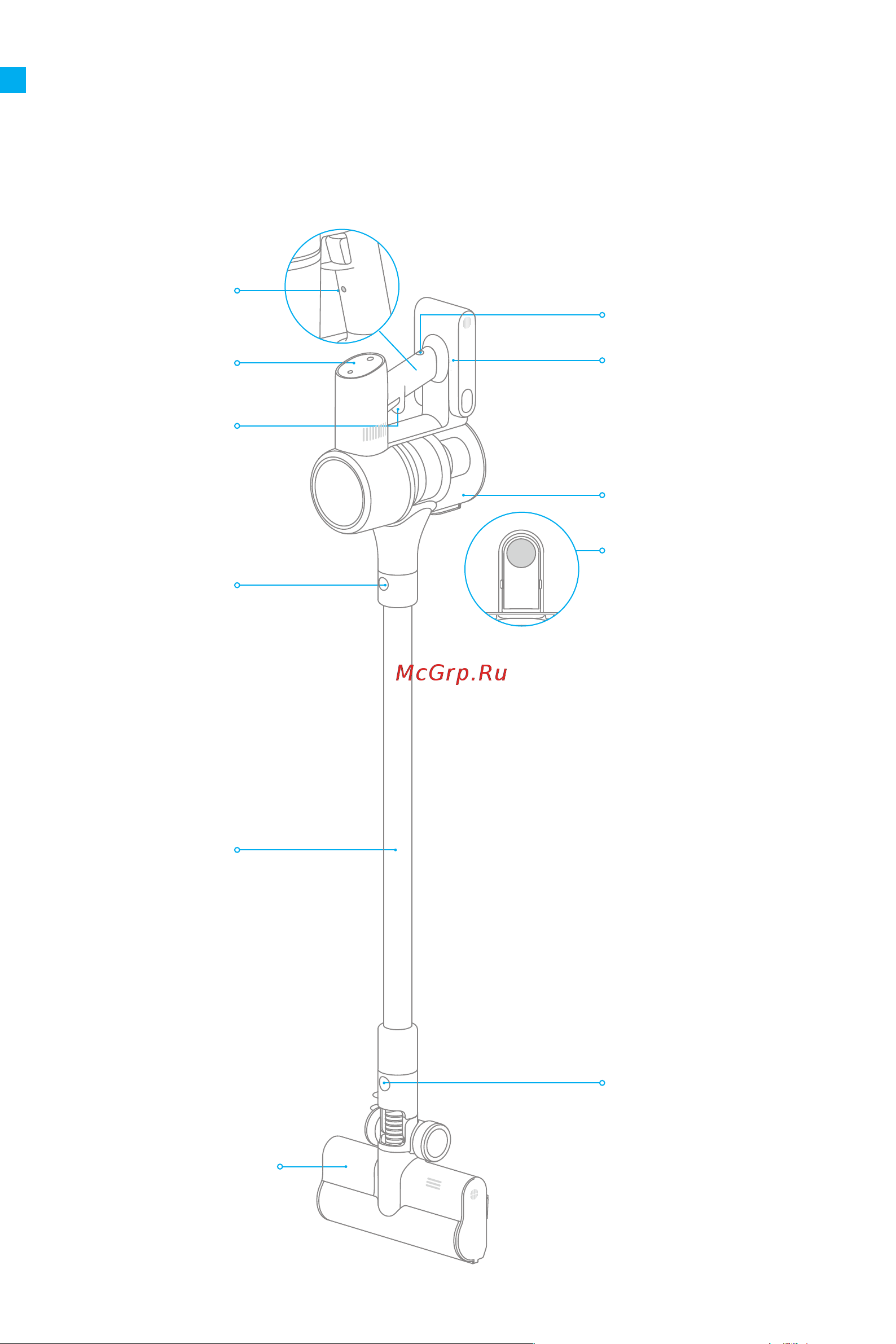 Dreame Cordless Vacuum Cleaner Т20 Pro Grey (VTE1-GR3) [163/285] Описание изделия