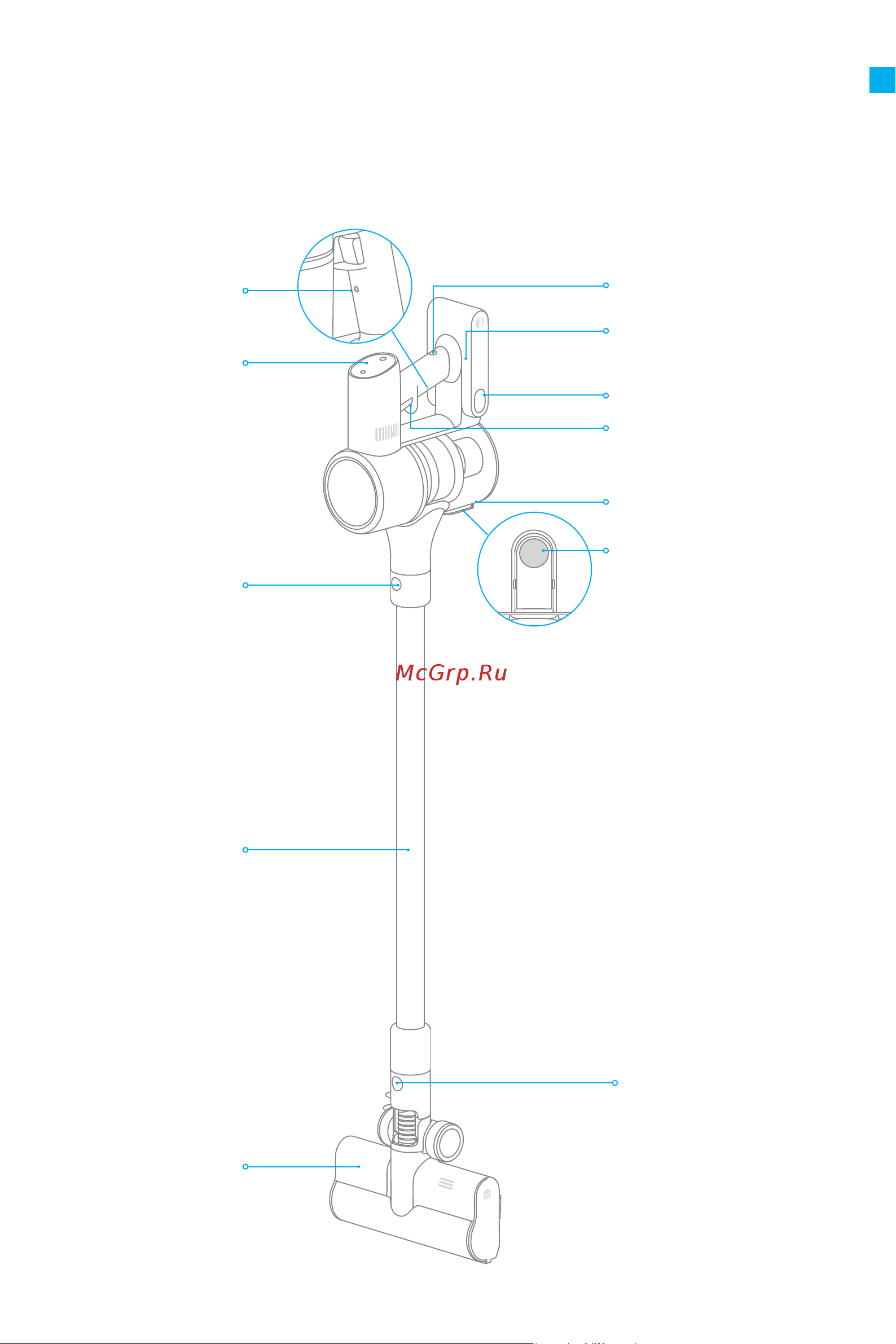 Dreame Cordless Vacuum Cleaner Т20 Pro Grey (VTE1-GR3) [194/285] Opis produktu
