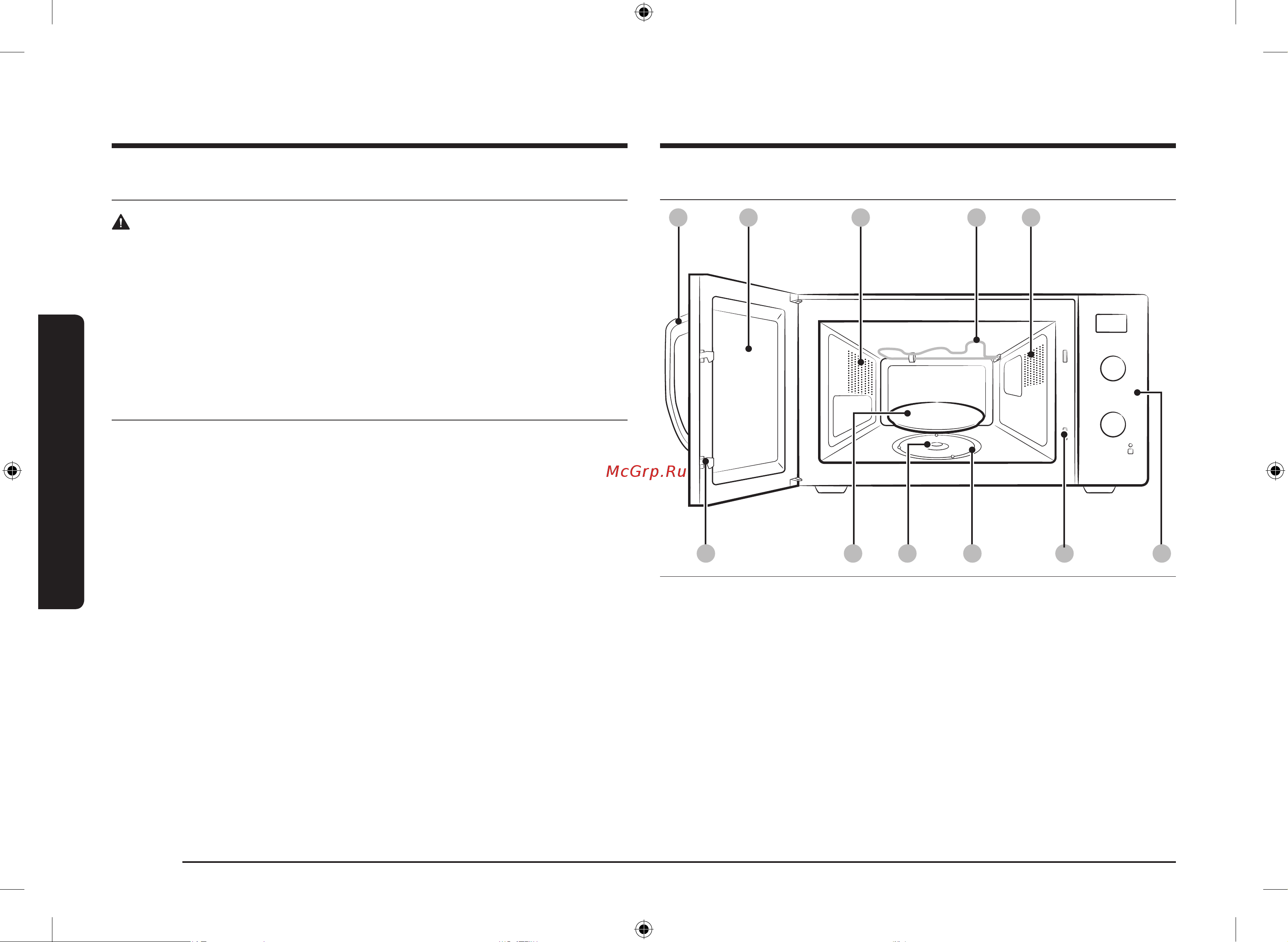Samsung MG23K3614AK/BW [74/128] Ауыстыру жөндеу