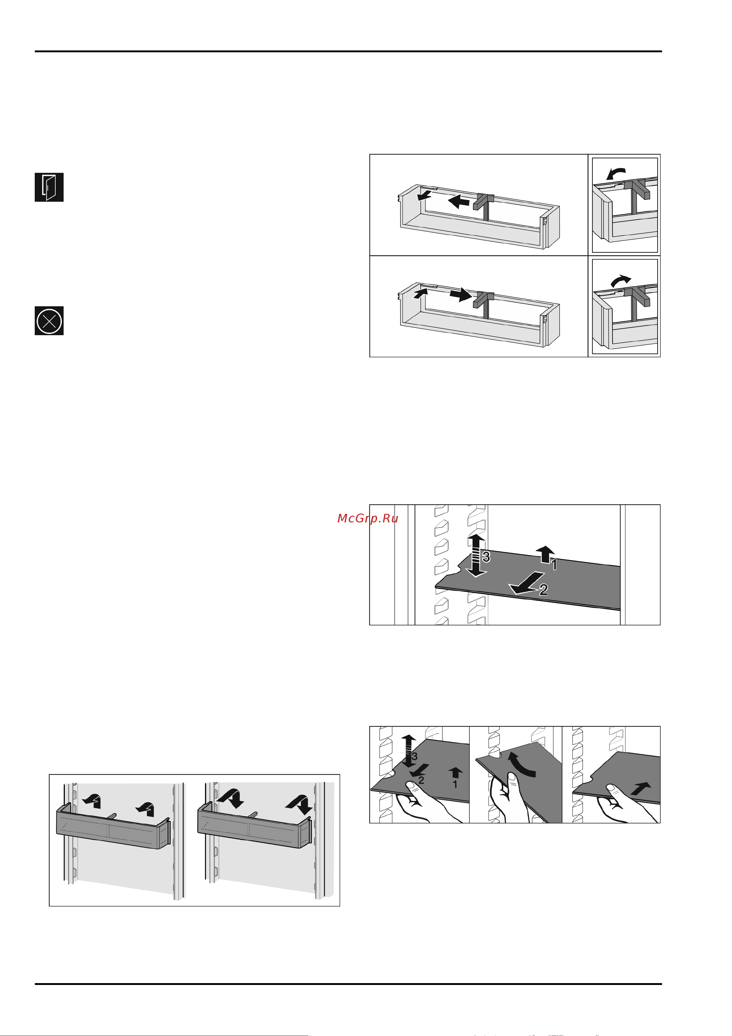 Liebherr Rf 5000-20 001 [13/22] Предупреждения