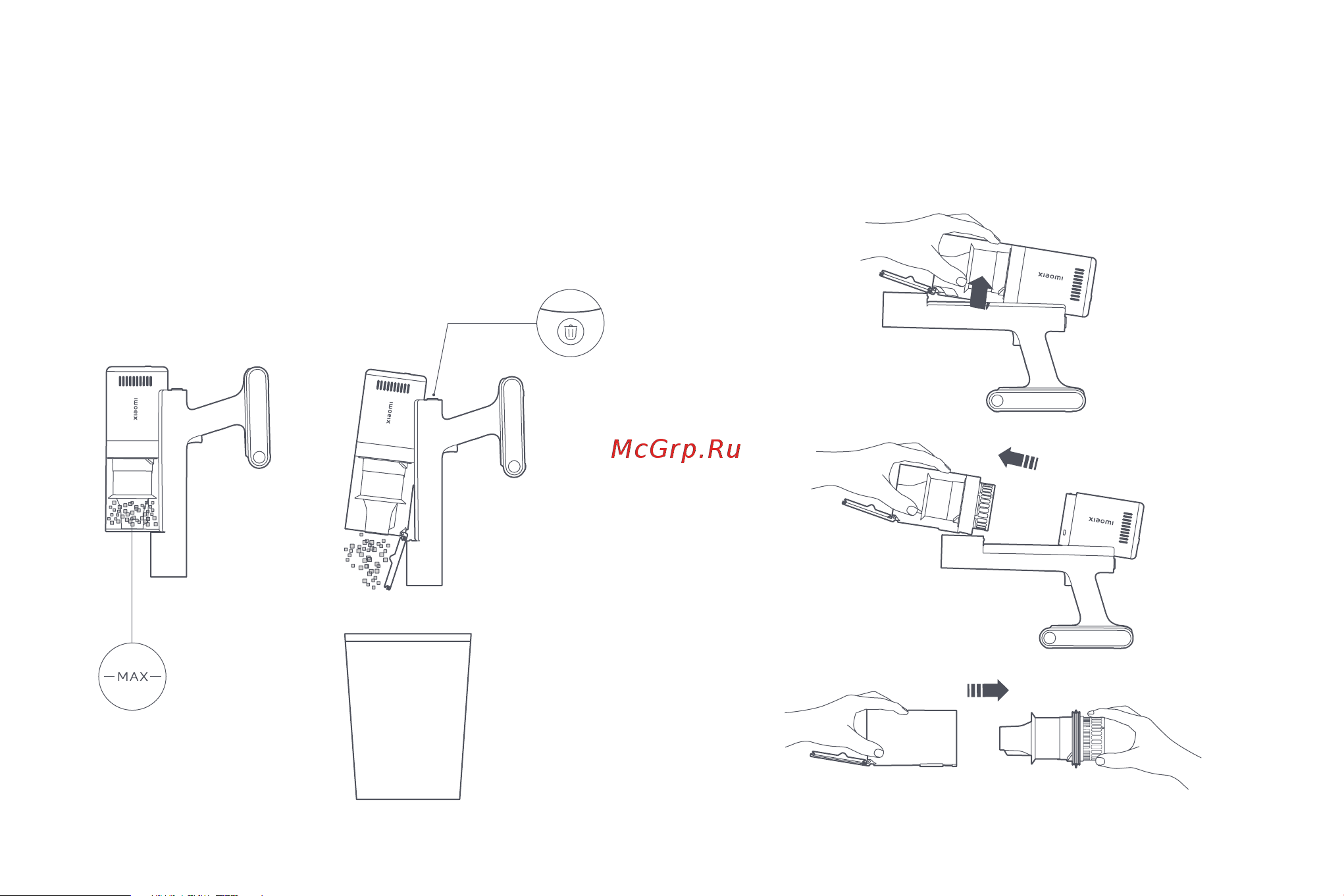 Xiaomi Vacuum Cleaner G11 EU [11/164] Cleaning the dust compartment