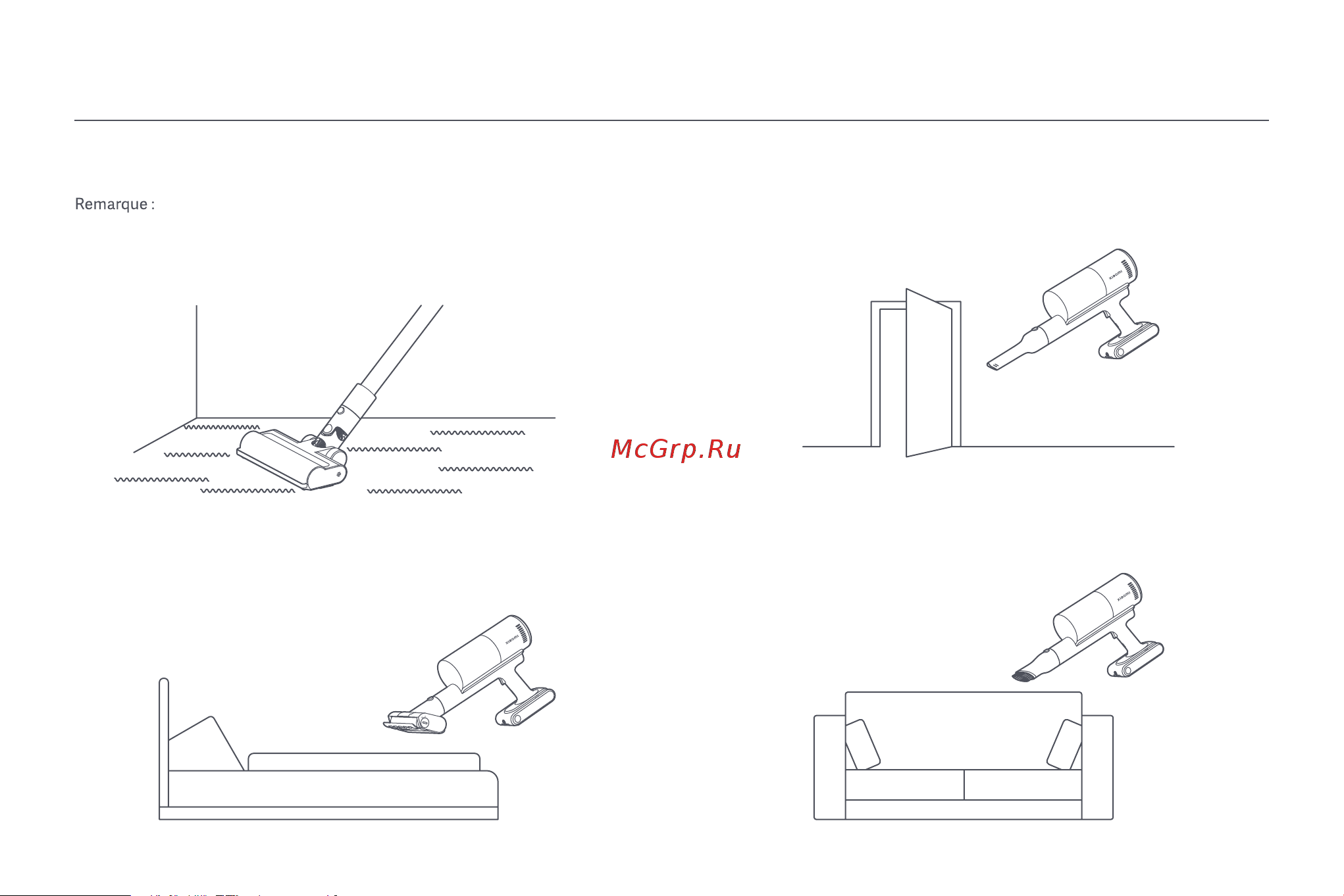 Xiaomi Vacuum Cleaner G11 EU [43/164] Utilisation
