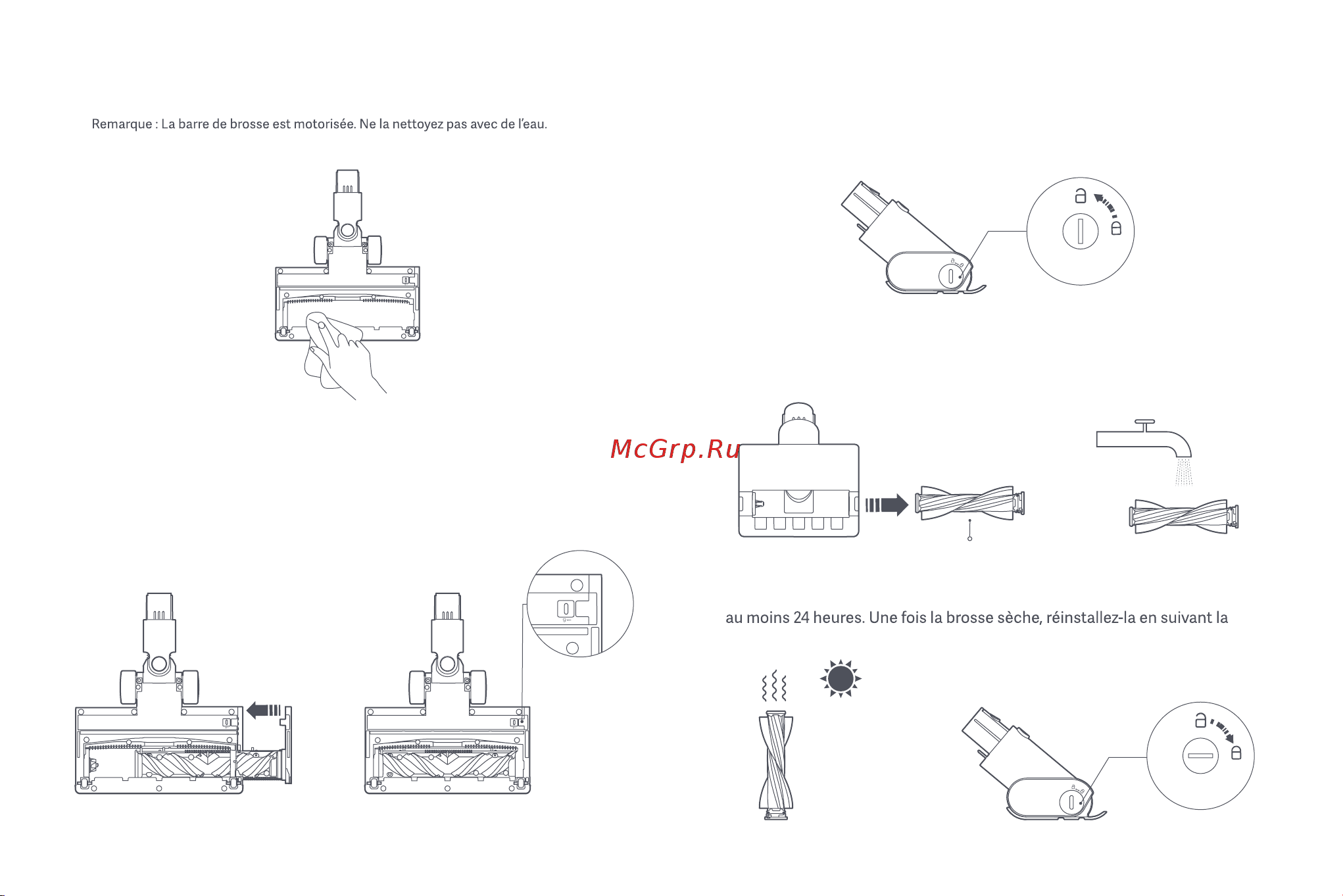 Xiaomi Vacuum Cleaner G11 EU [47/164] Netoyage de la brosse anti acarien