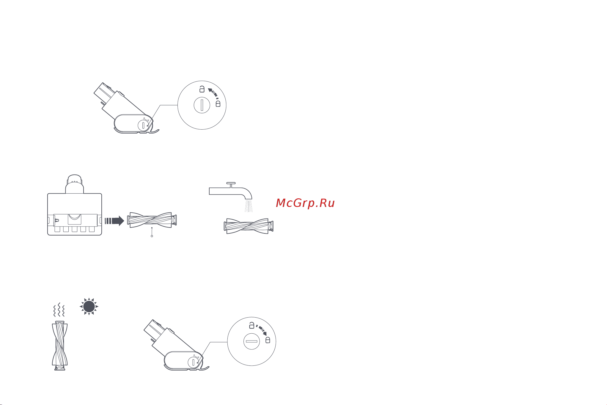 Xiaomi Vacuum Cleaner G11 EU [66/164] Reinigung der elektrischen milbenbürste