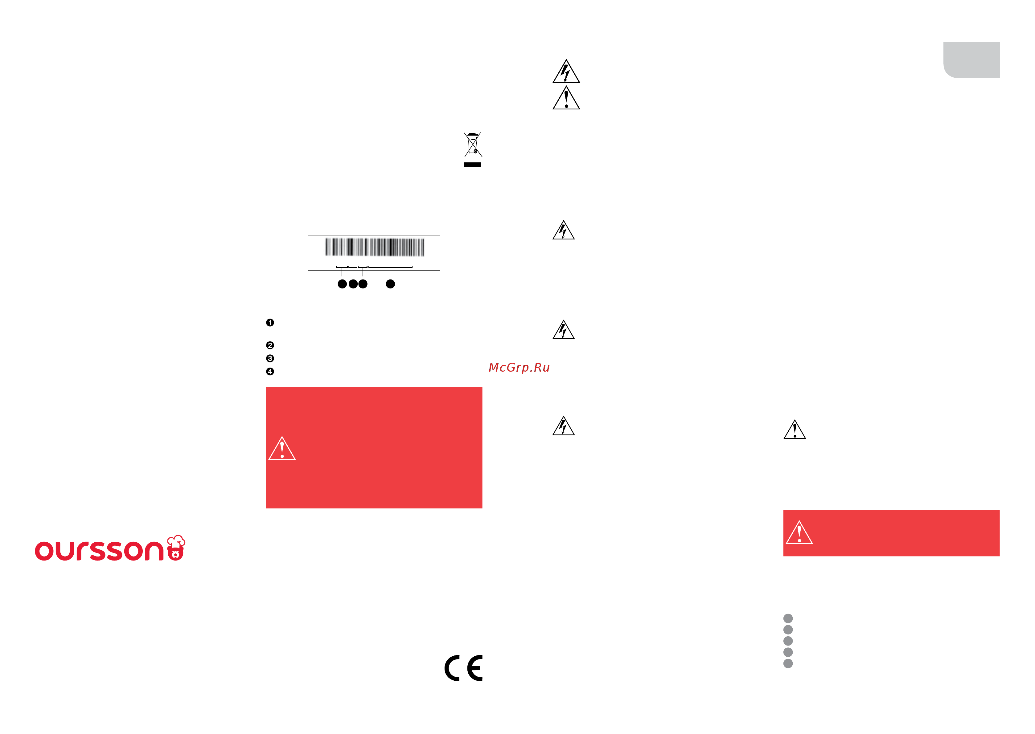 Oursson TO2120/OR [15/23] Budowaurządzenia rys b
