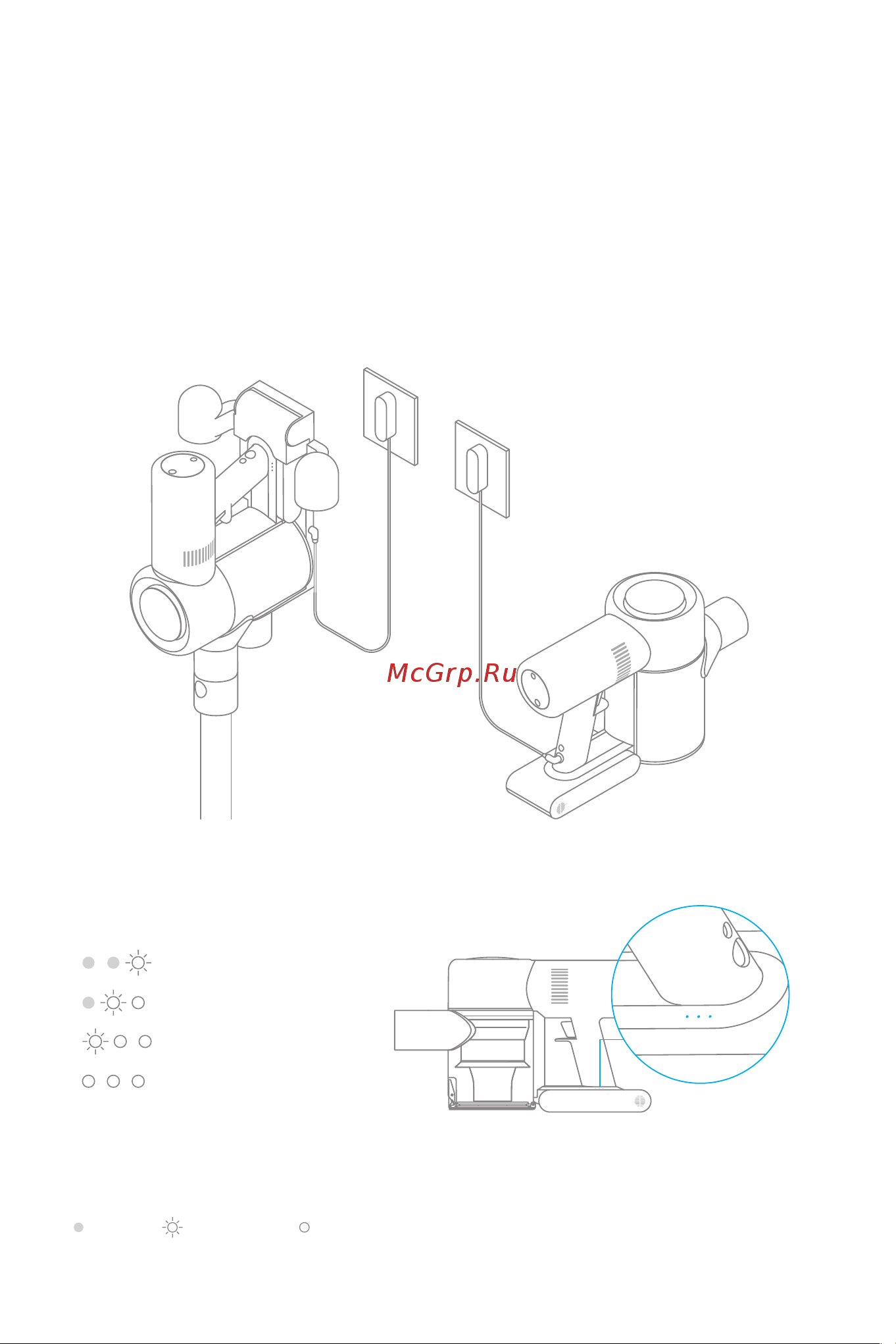 Dreame Cordless Vacuum Cleaner V10 Pro White [10/168] Charging