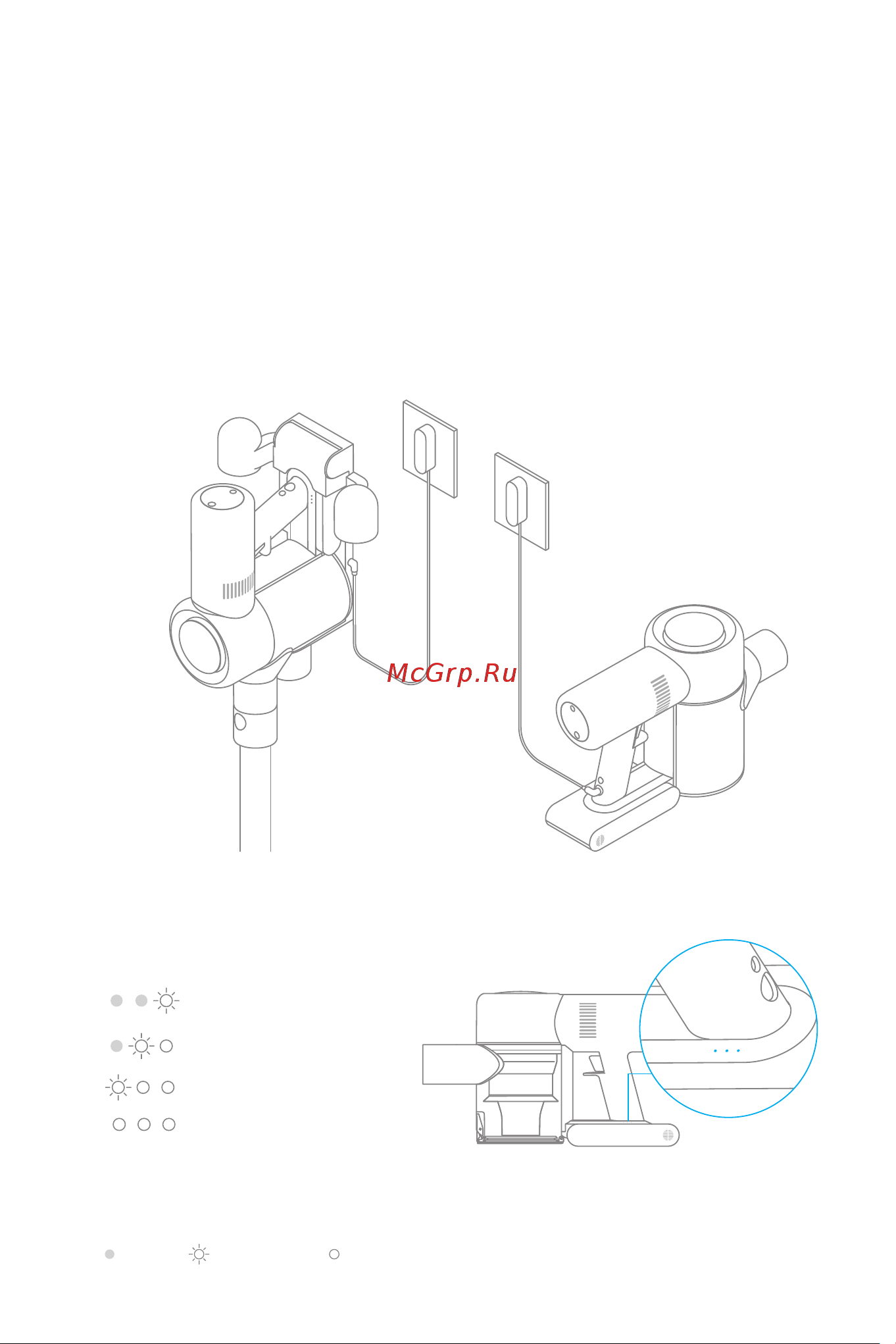 Dreame Cordless Vacuum Cleaner V10 Pro White [93/168] Carica