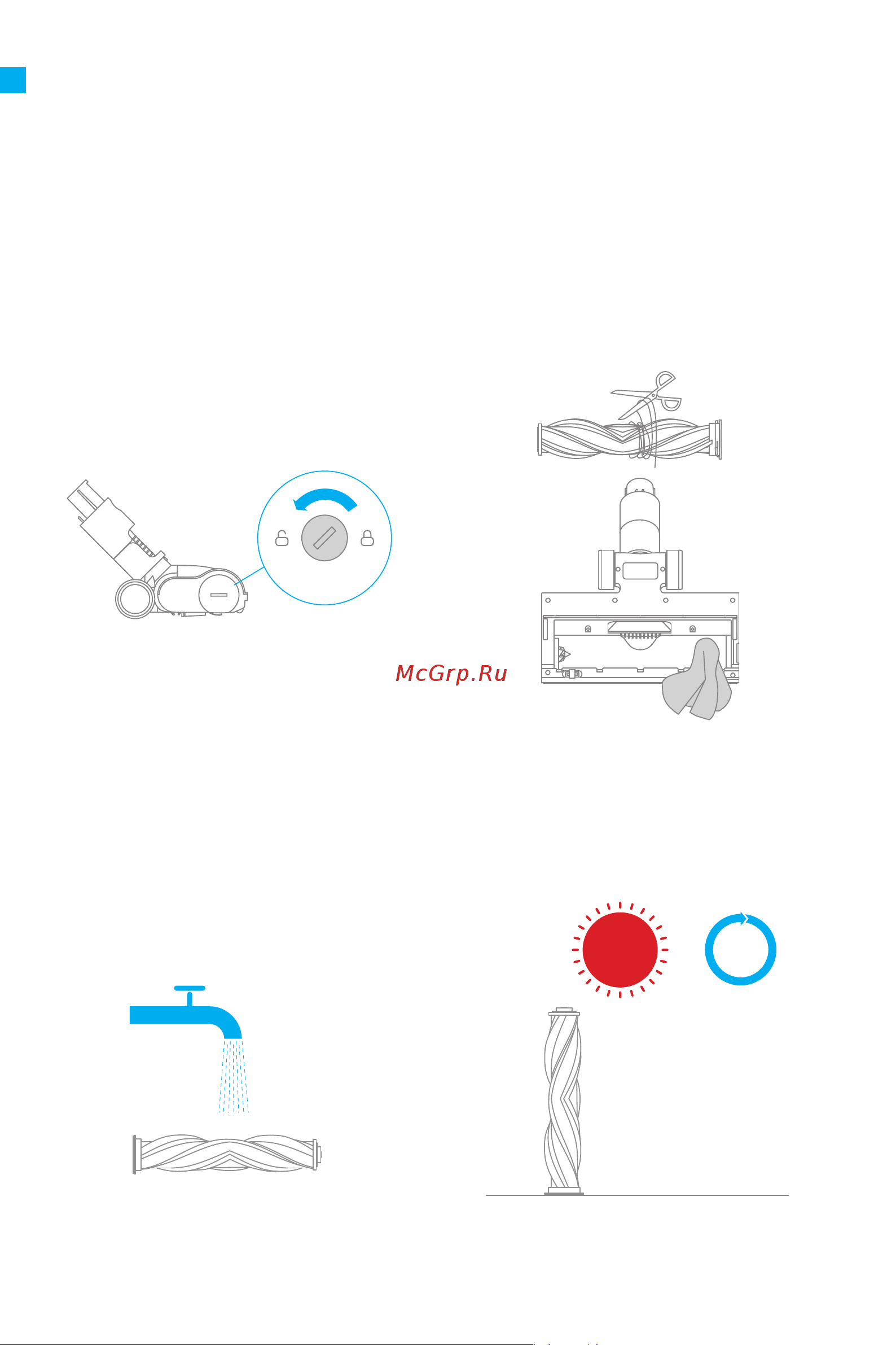 Dreame Cordless Vacuum V12 Grey [21/219] Care maintenance