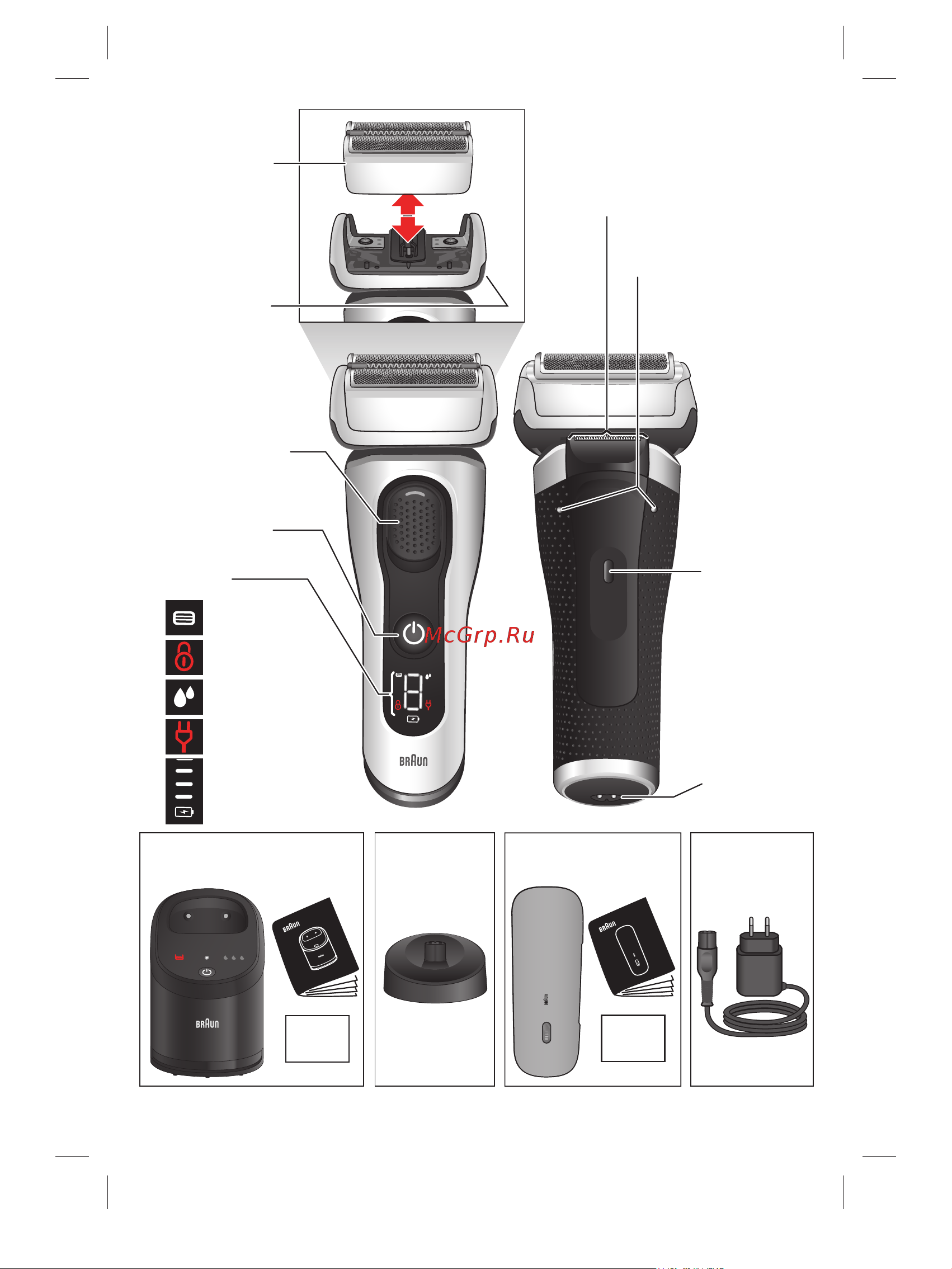 Braun 8410s Black [3/62] Business use p g authorized poa 00237033 rev 001 effective date 2020 11 02 printed 2021 10 06 page 3 of 62
