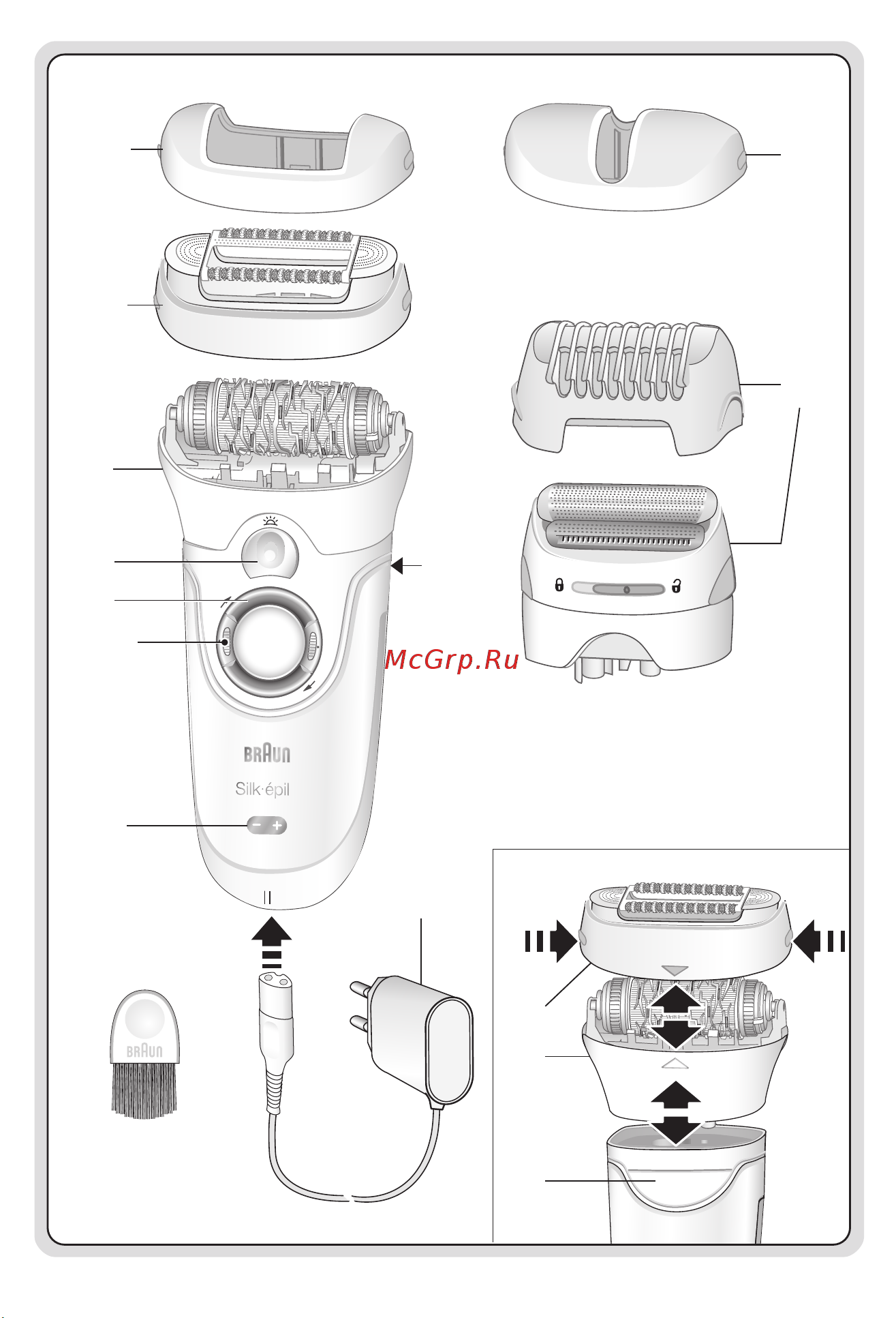 Braun SES 9-705 Руководство по эксплуатации онлайн [3/119] 786089