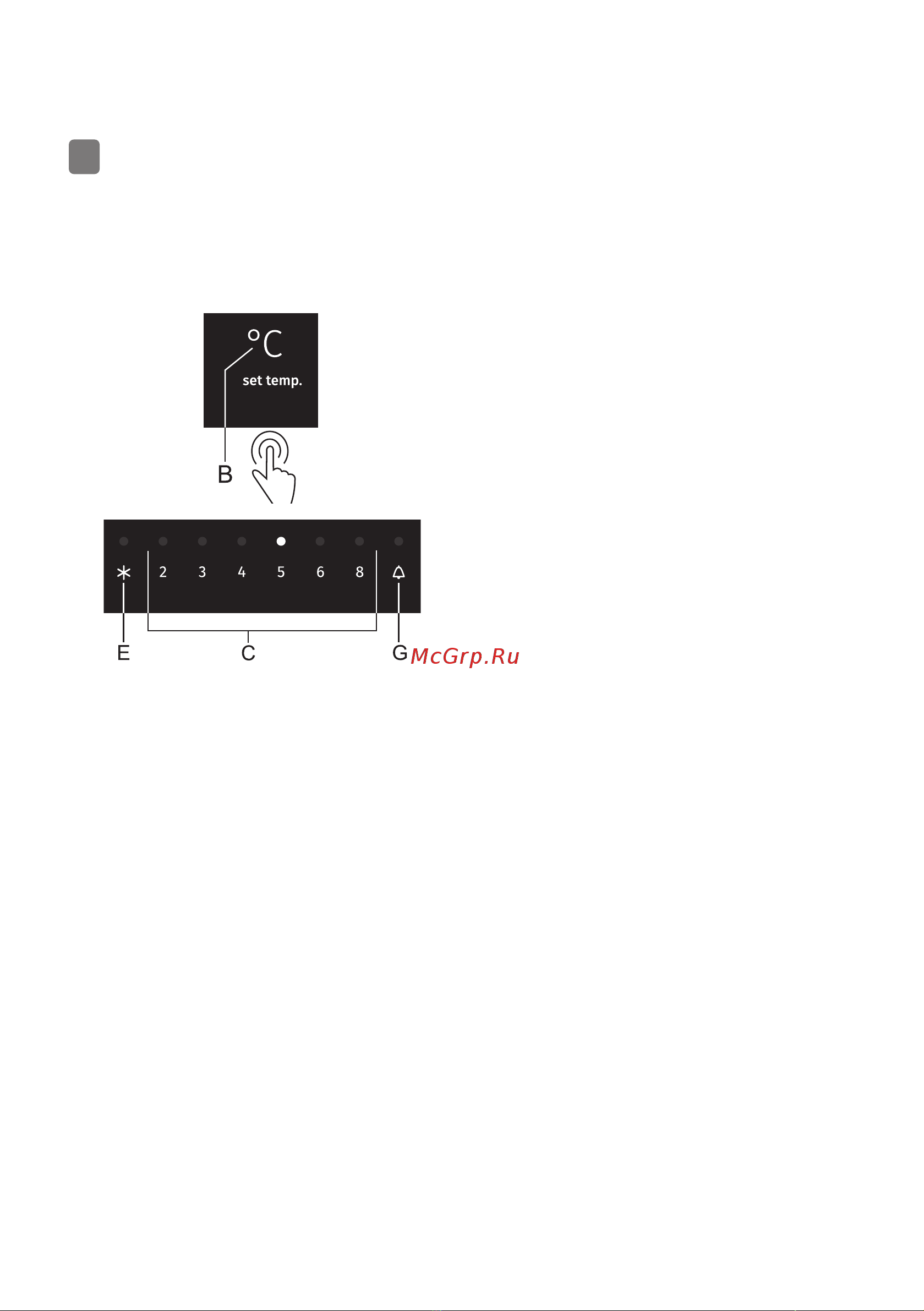Gorenje NRKI418FP2 [19/107] Установка температуры
