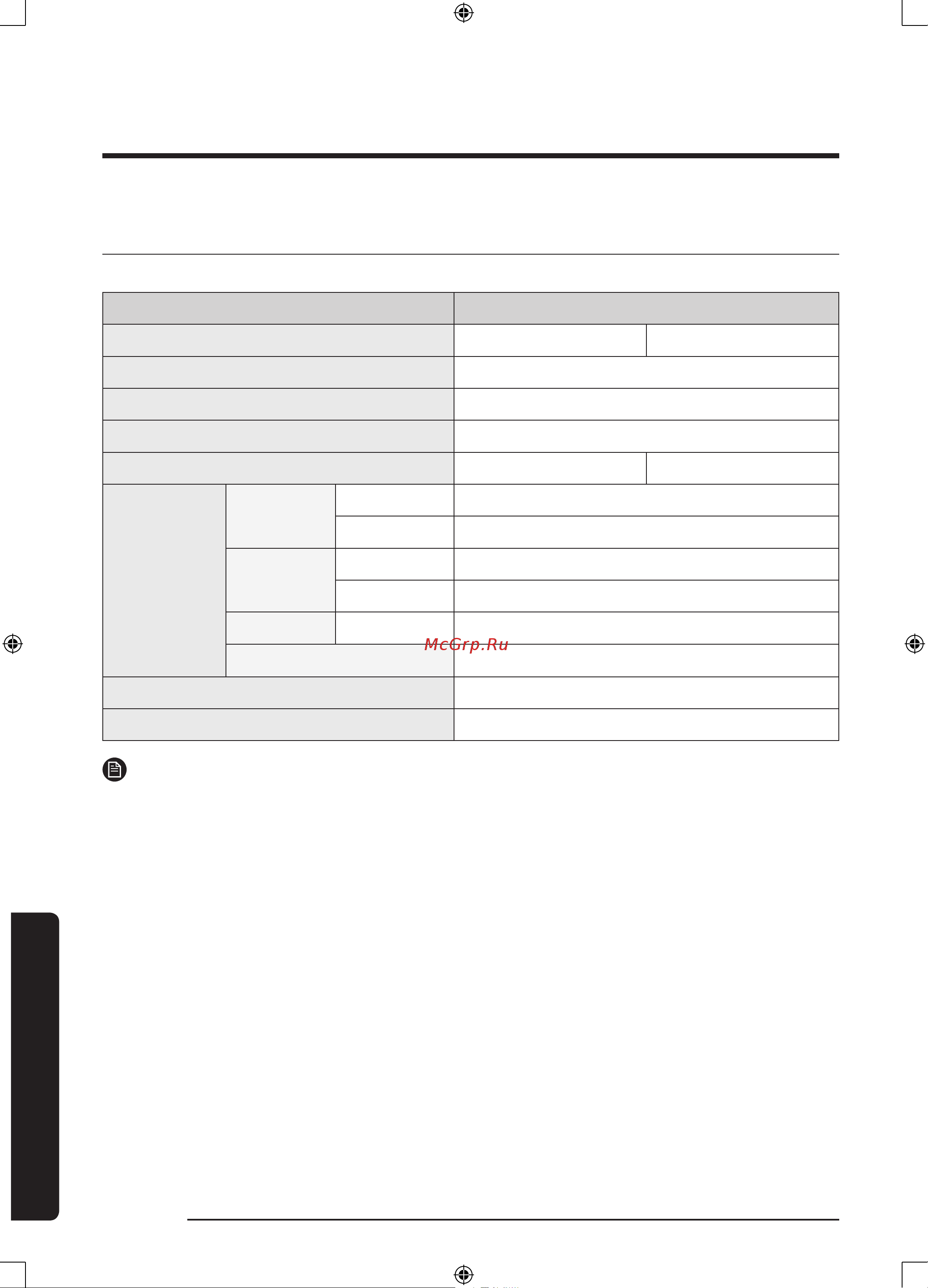 Samsung WW80J6210CWOLD [226/228] Texnik xususiyatlar