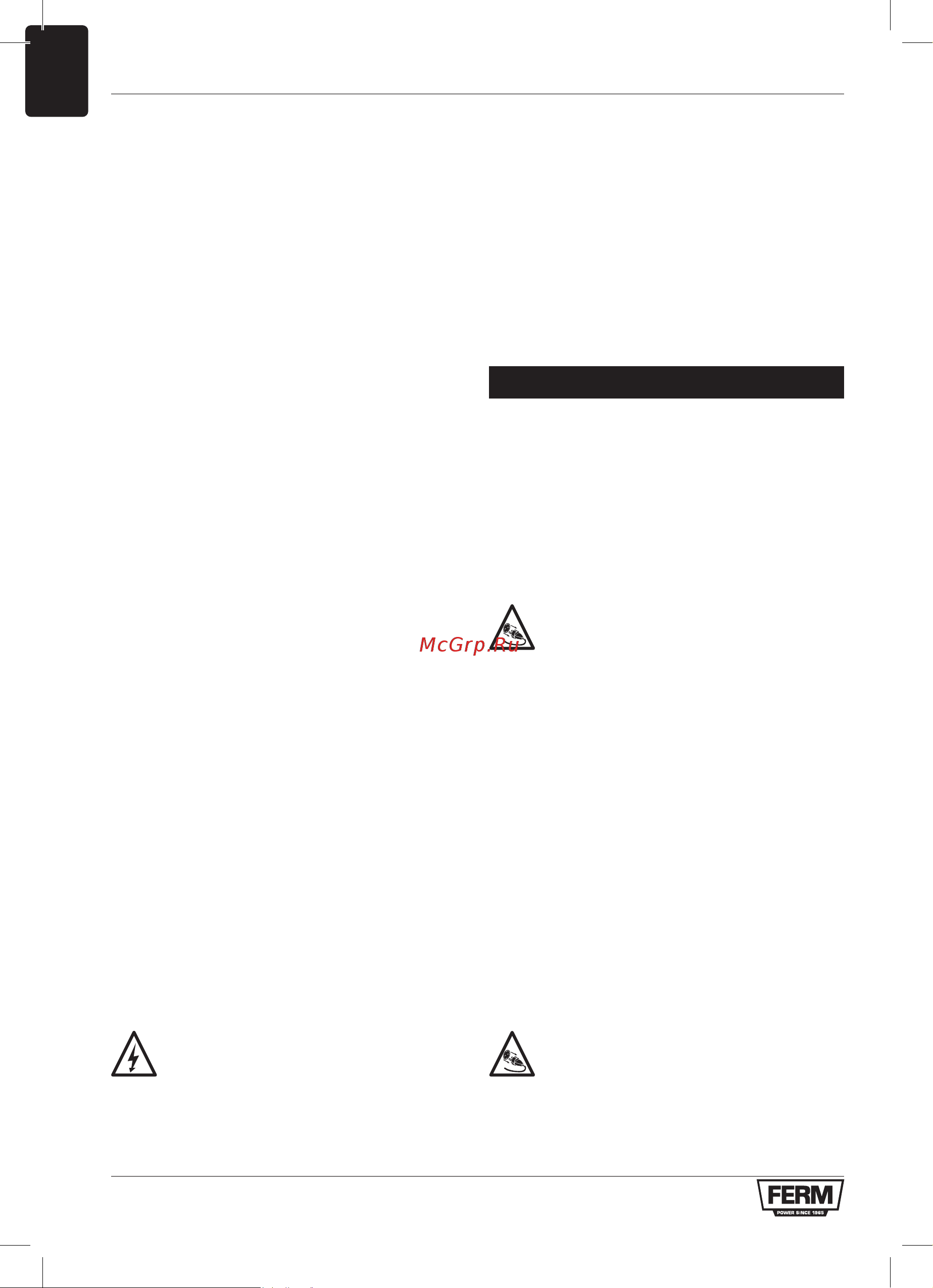 FERM BGM1020 [26/72] Montaggio