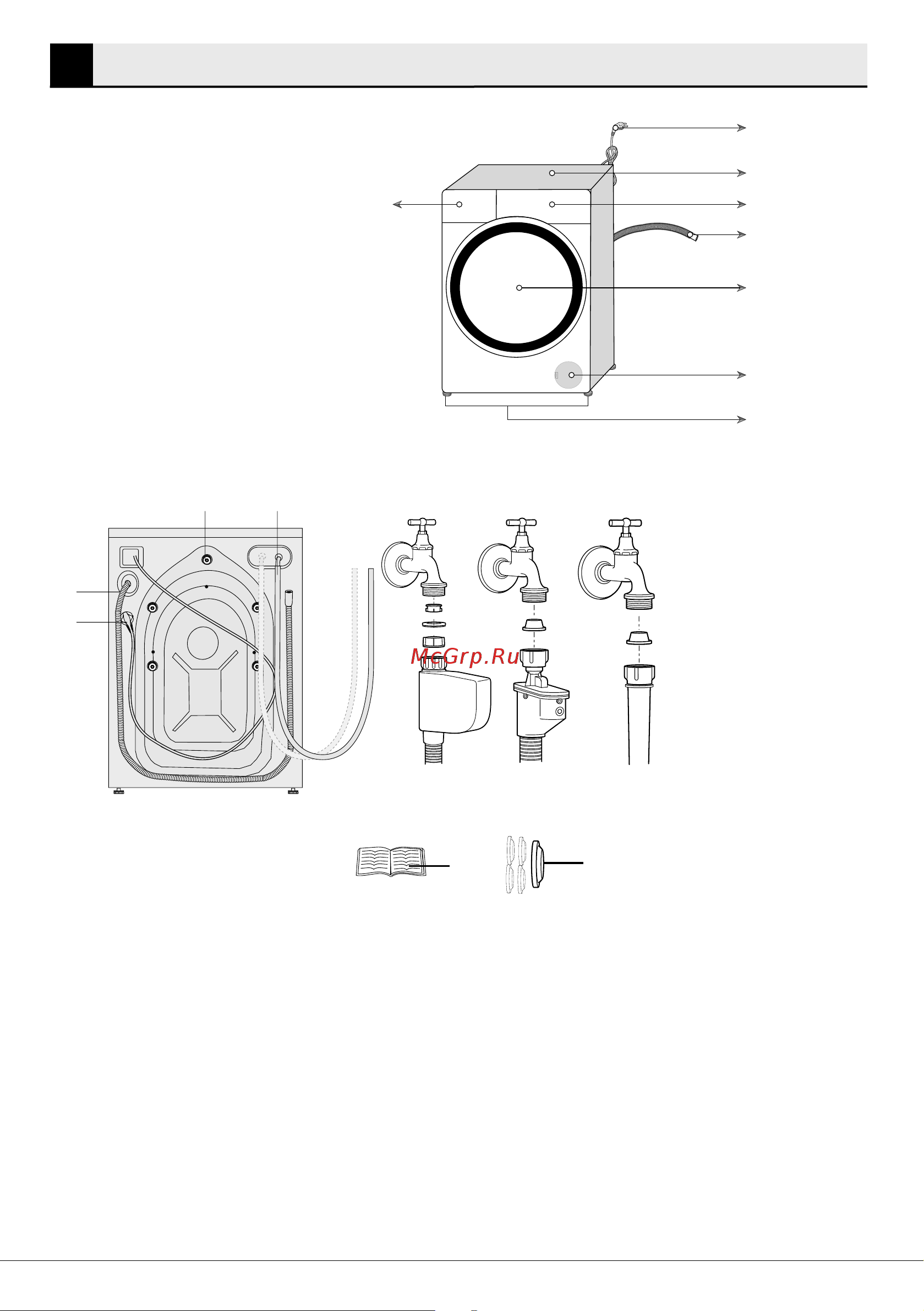 Beko WSPE6H612W [5/60] Общий вид