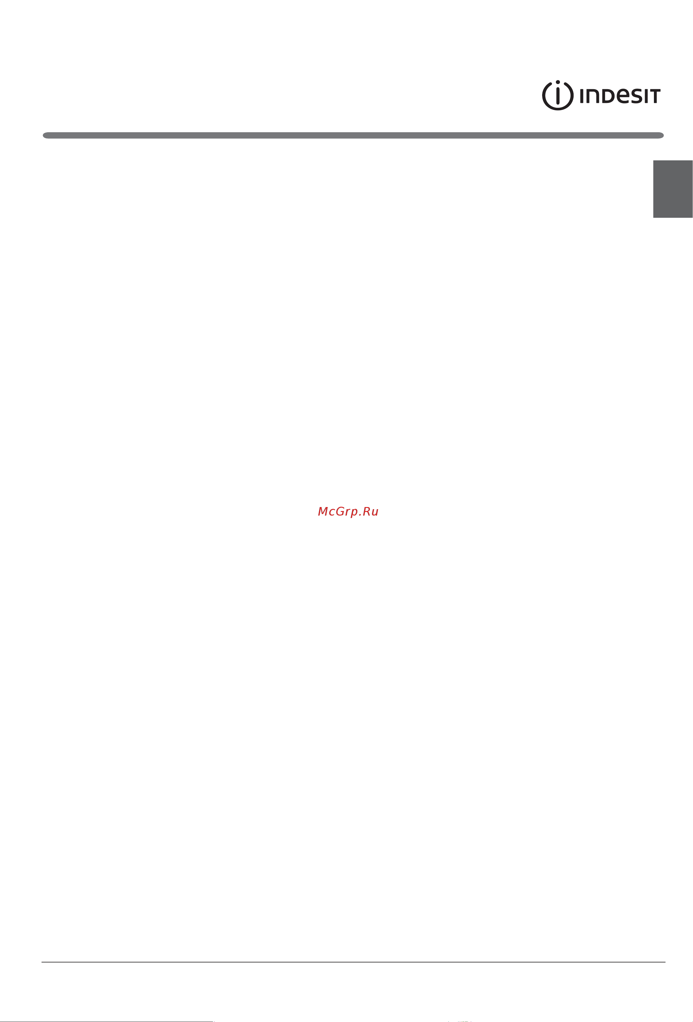 Indesit ETP 20 [37/48] Blank page
