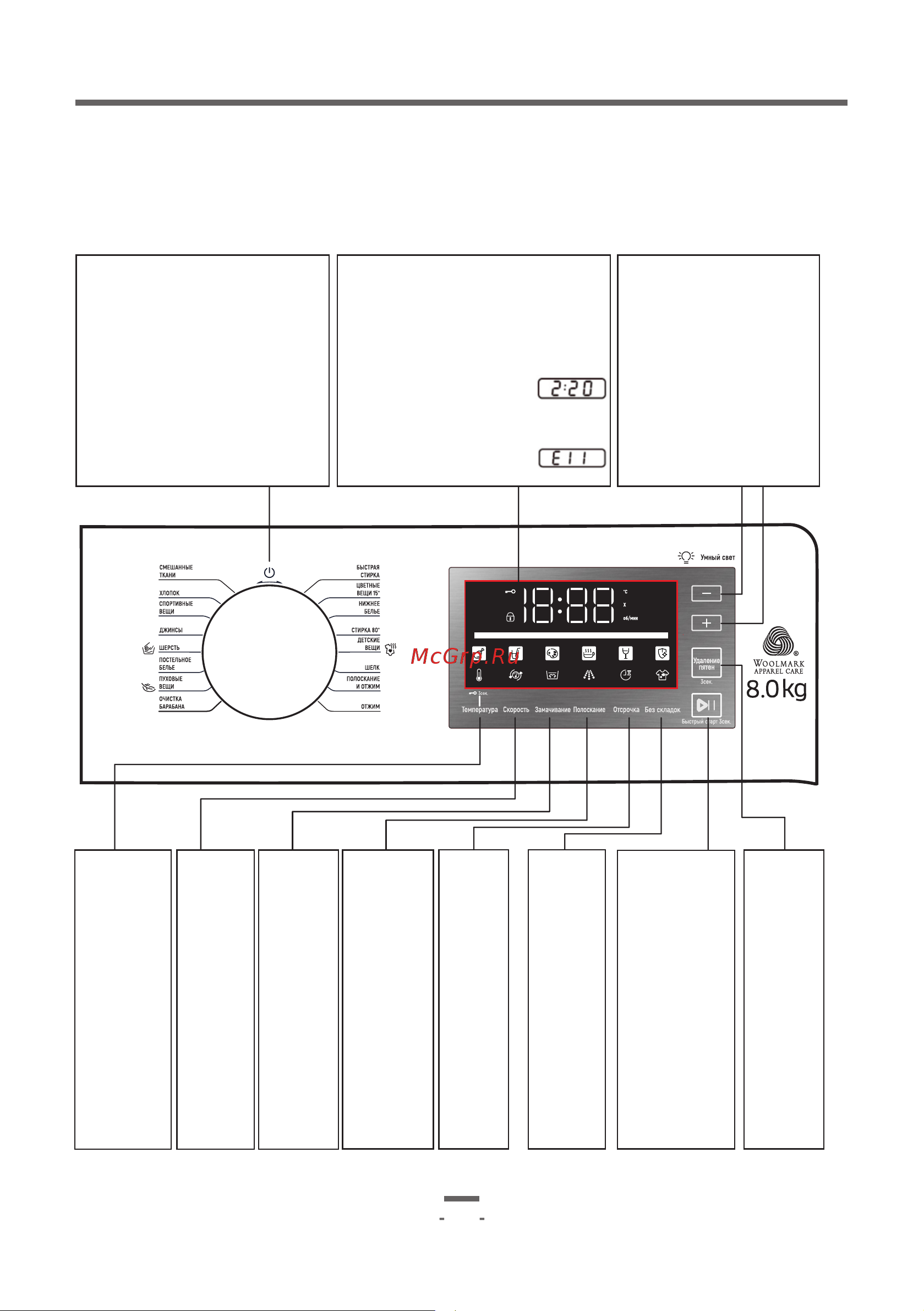 Artel WF80K237DG [8/49] Page 8