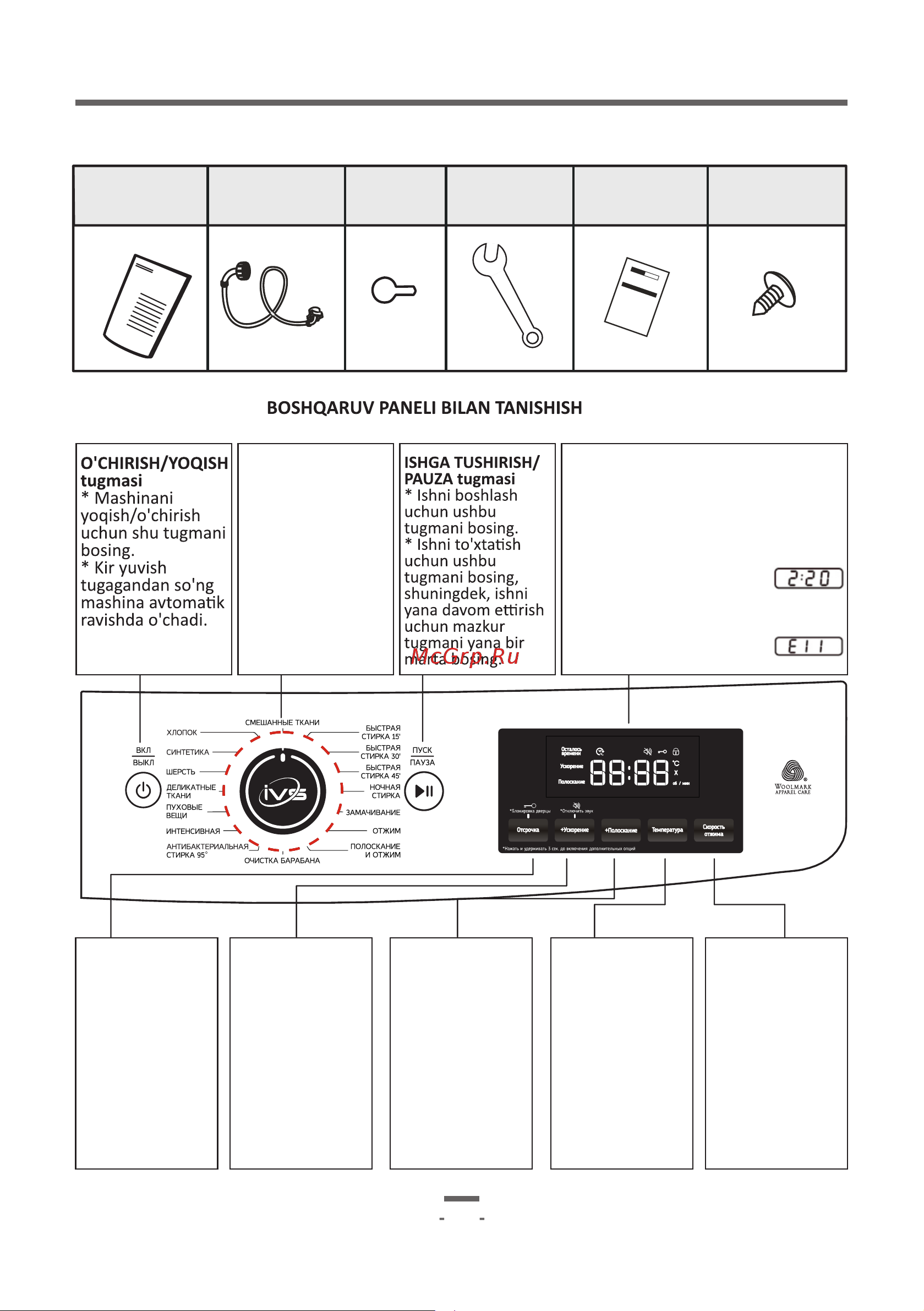 Artel WF60H023CG [8/44] Page 8