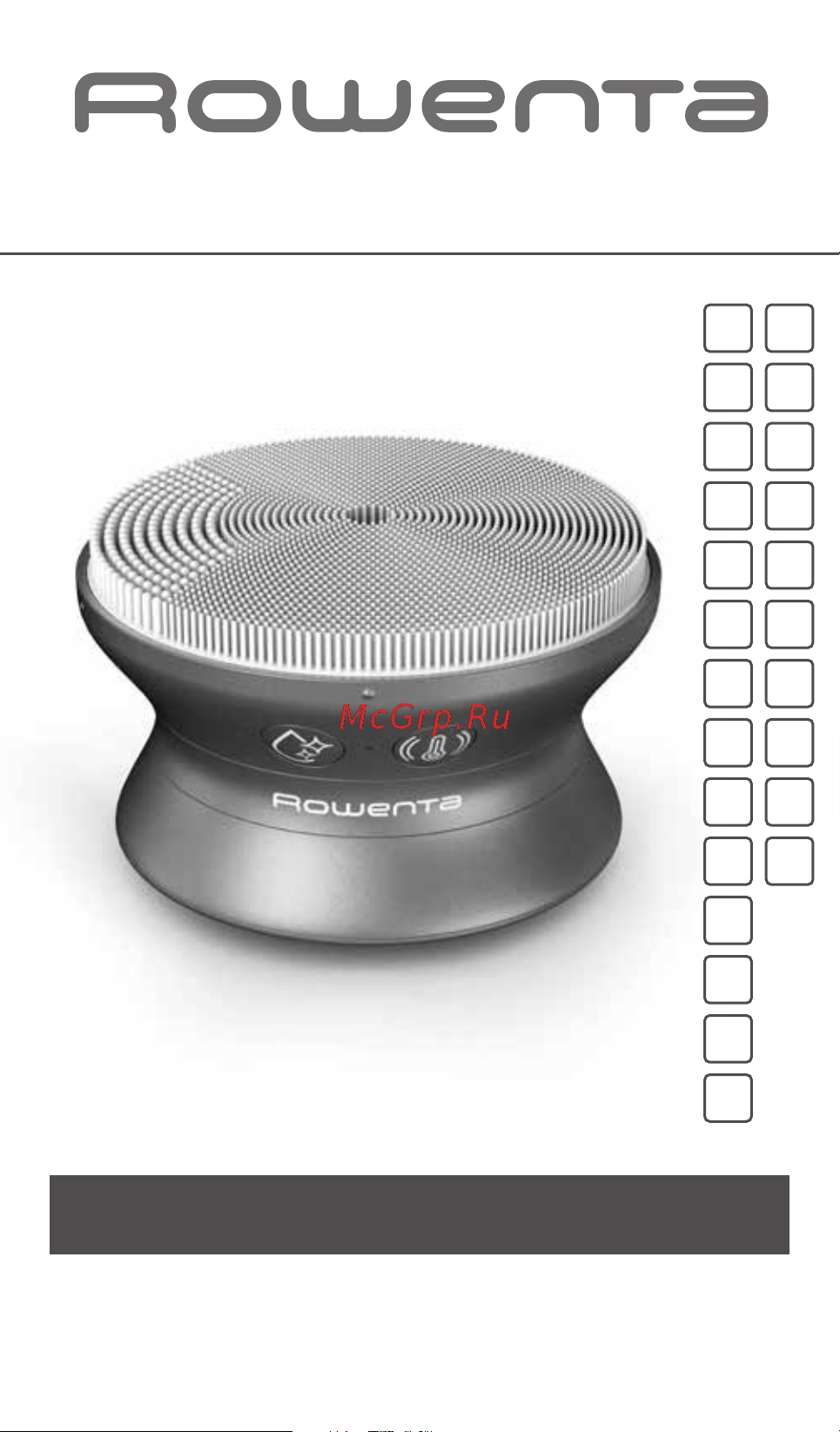 Rowenta Reset & Boost Skin Duo (LV8530F0) Руководство по эксплуатации онлайн