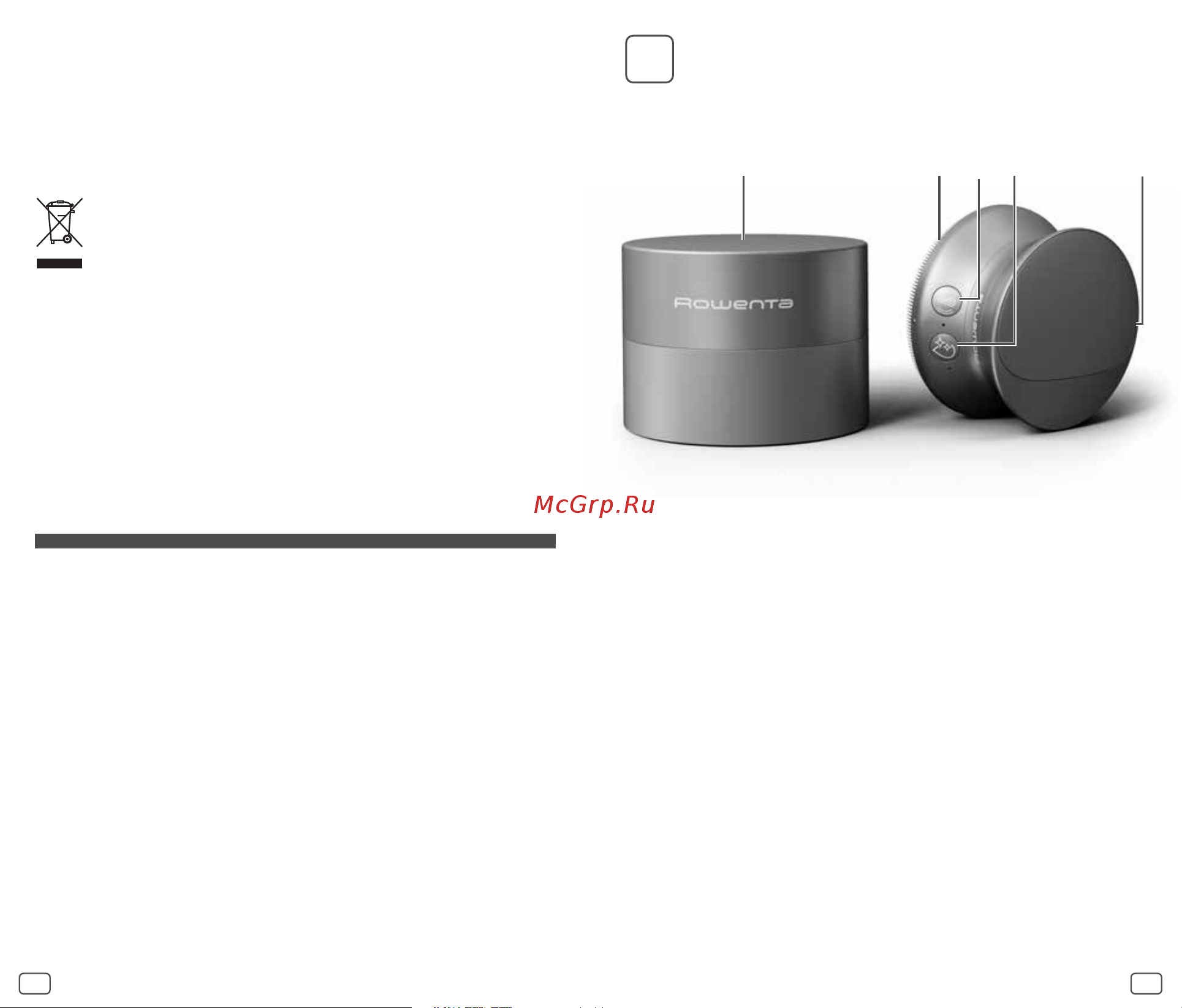 Rowenta Reset & Boost Skin Duo (LV8530F0) [5/91] Complémentaire l installation dans le circuit électrique alimentant la salle de bain d un dispositif à courant différentiel résiduel ddr de courant différentiel de