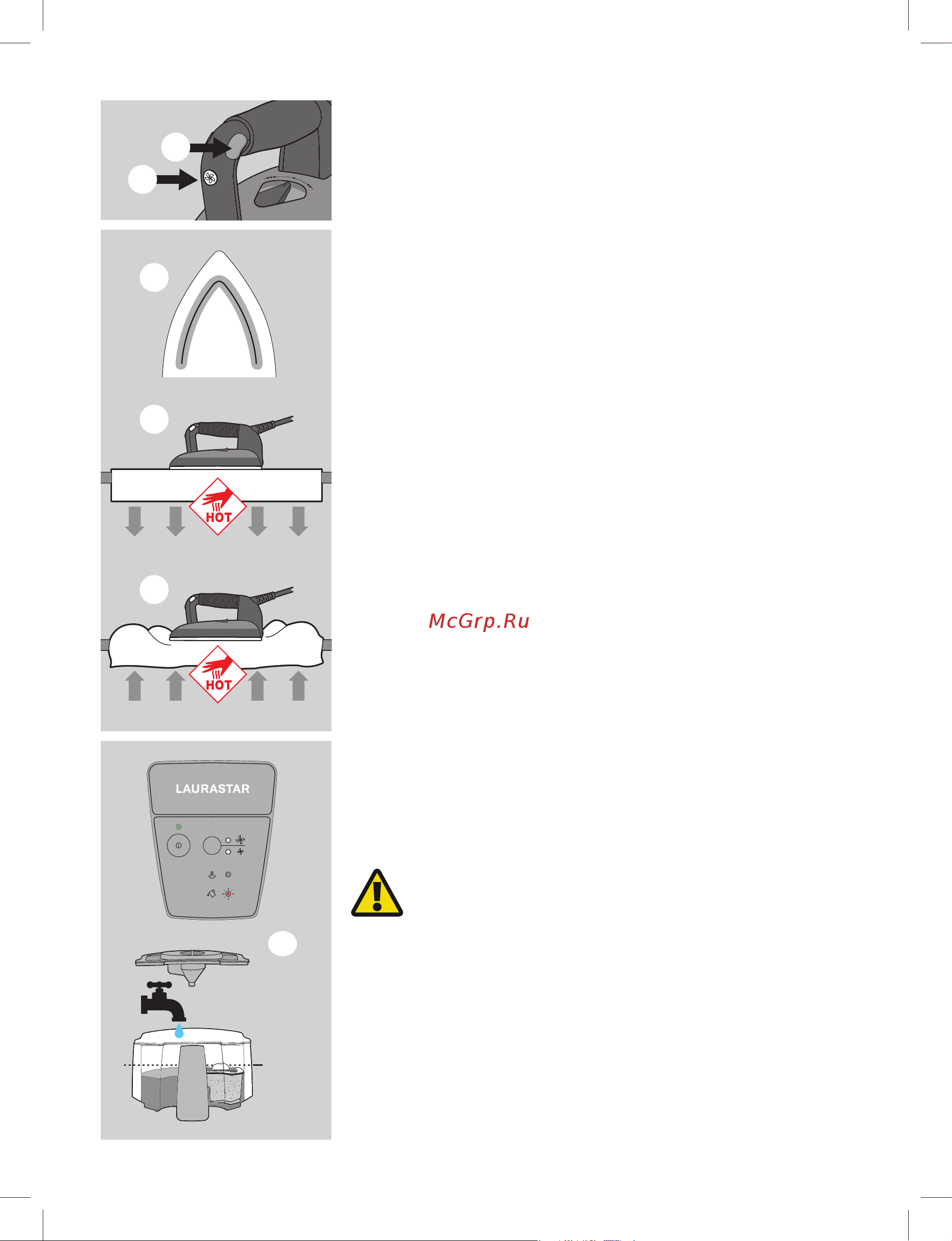 Laurastar S PURE PLUS [18/220] Ironing modes