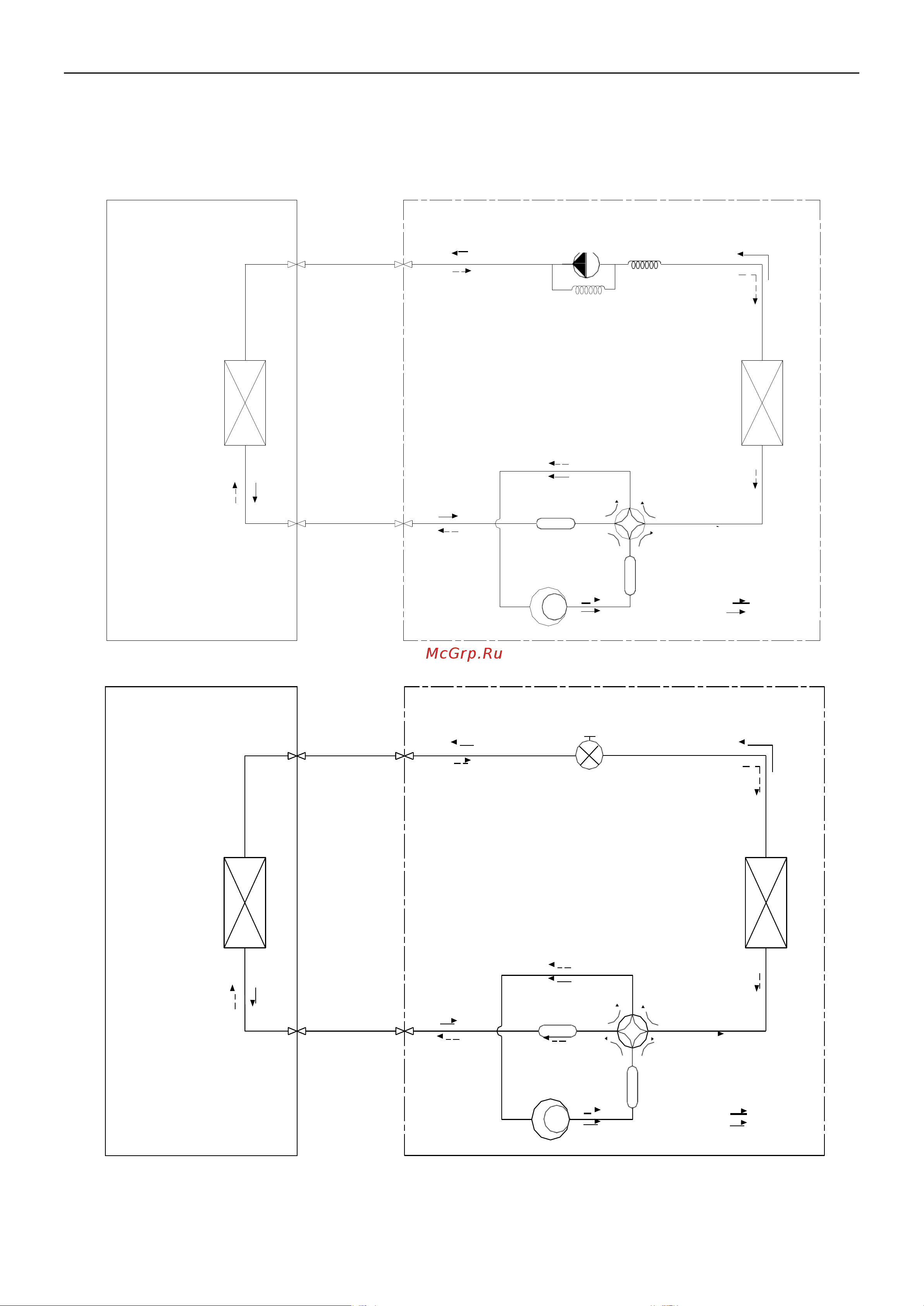 Bomann CL 6047 QC CB 18000 BTU/h [7/85] Схема цикла охлаждения тепловой насос