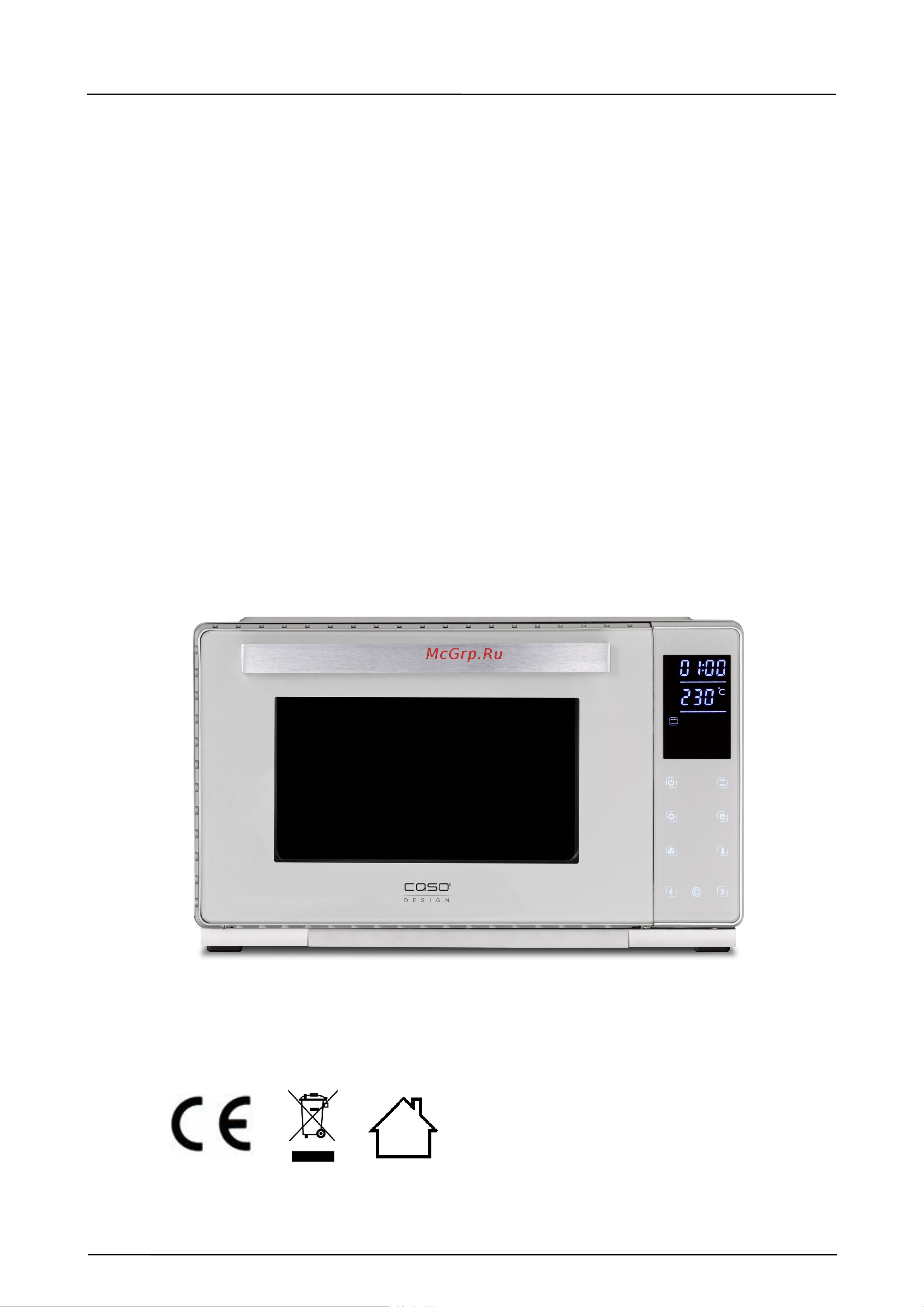 Caso TO Bake & Style 26 Touch [68/162] Istruzioni d uso originali