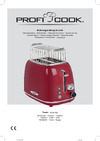 Profi Cook PC-TA 1193 anthrazit Руководство по эксплуатации