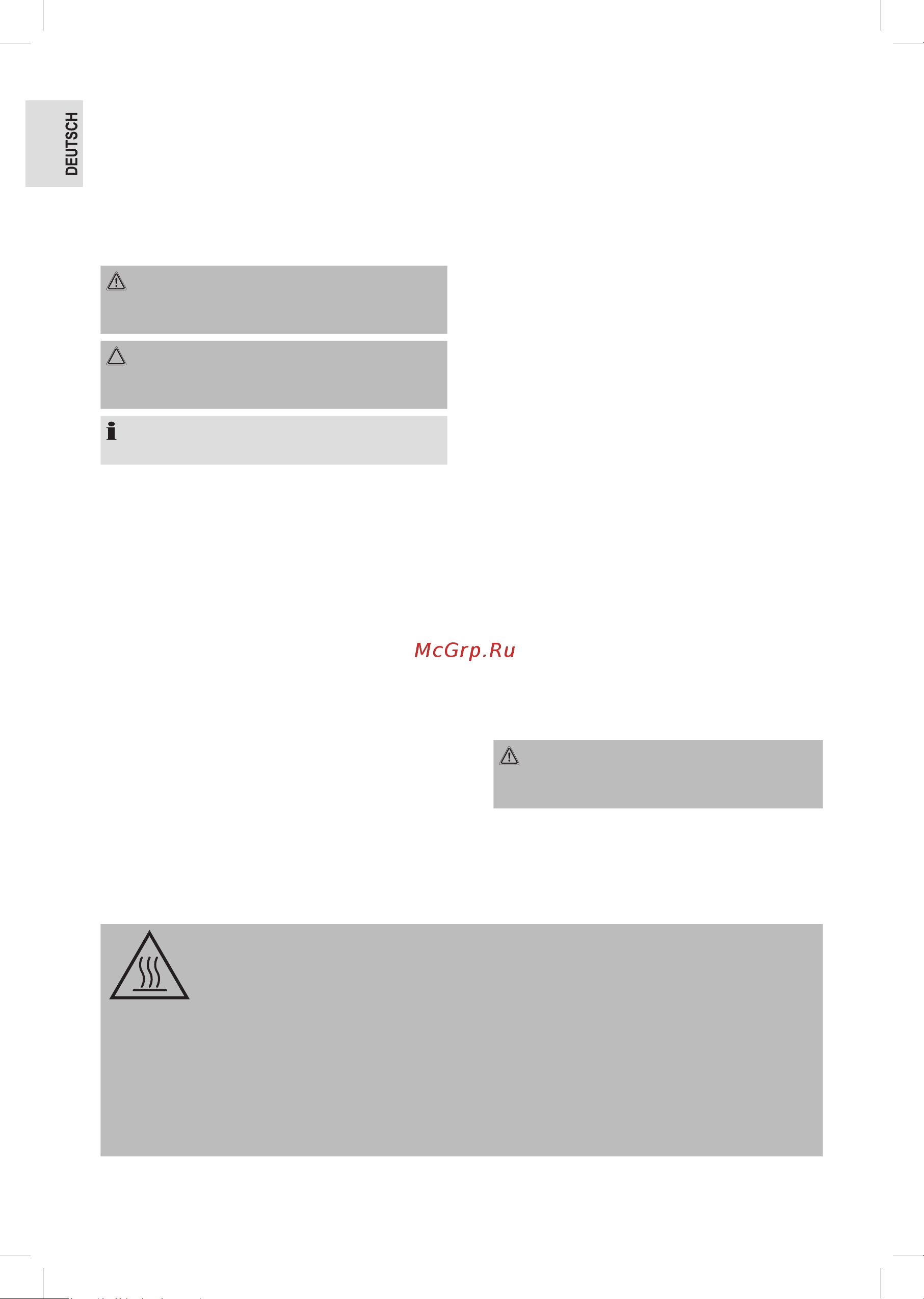 Profi Cook PC-TA 1194 An [4/58] Spezielle sicherheitshinweise für dieses gerät