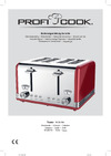 Profi Cook PC-TA 1194 Red Руководство по эксплуатации