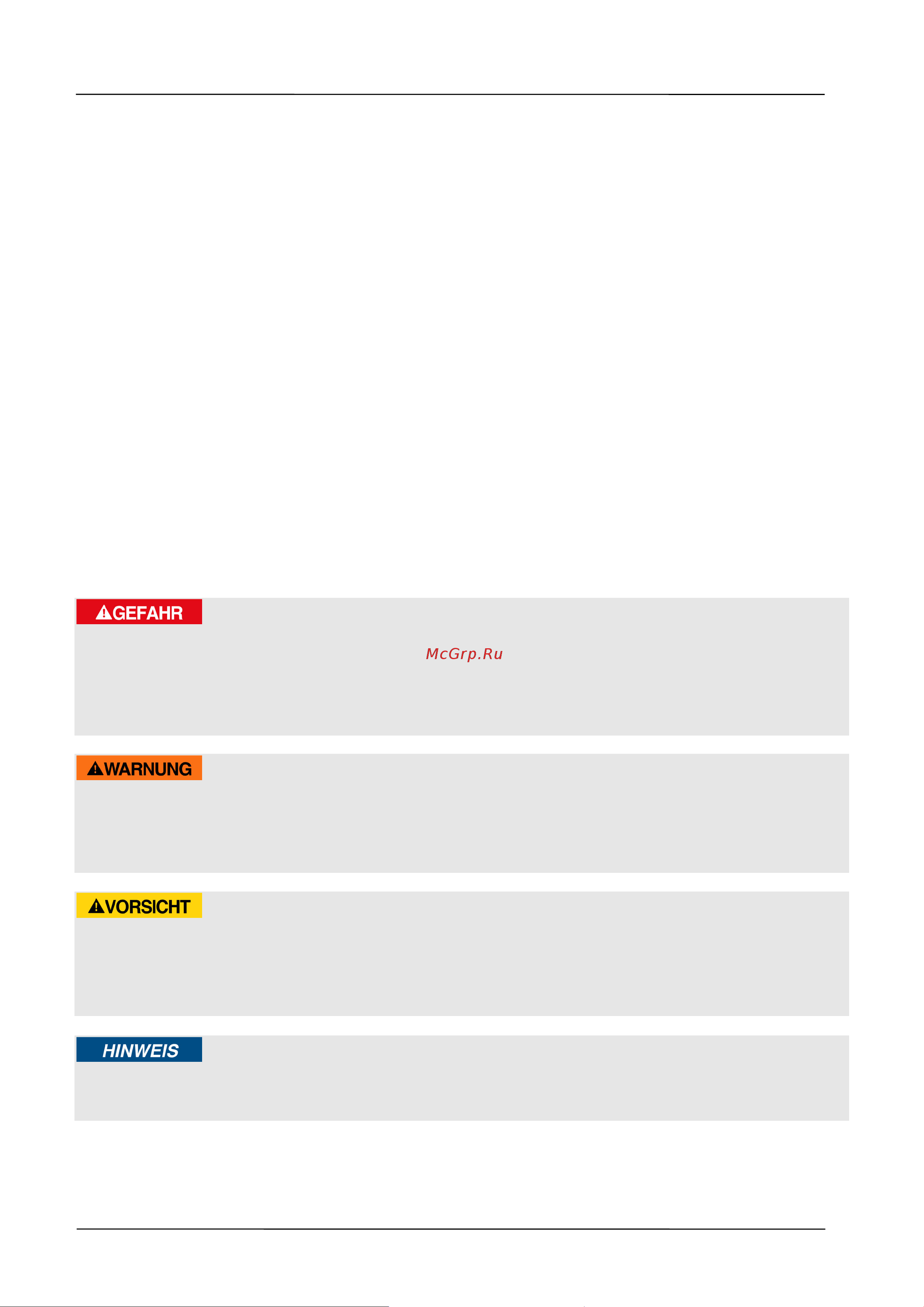 Caso HW 550 [22/94] Attention