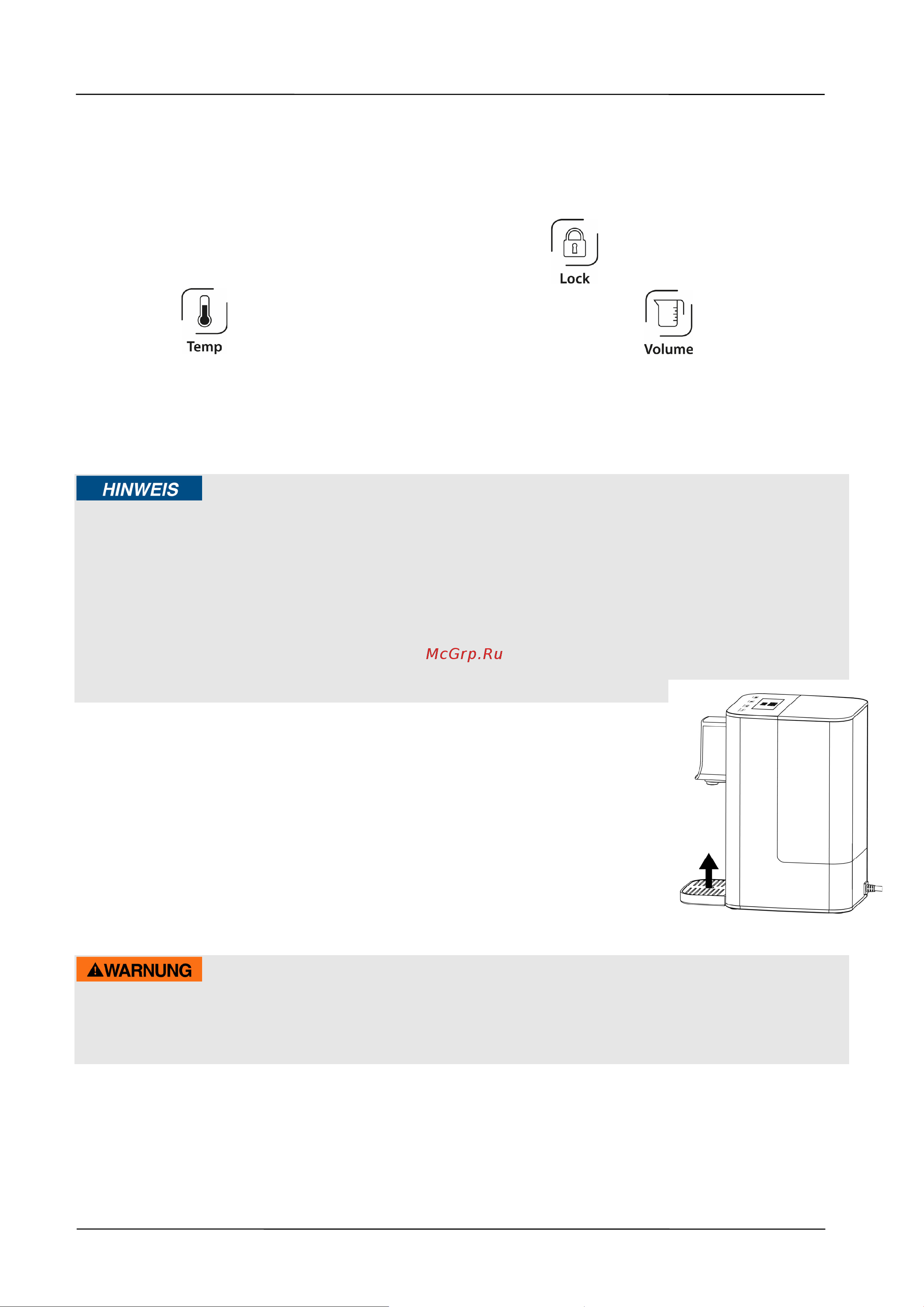 Caso HW 550 [42/94] Attention