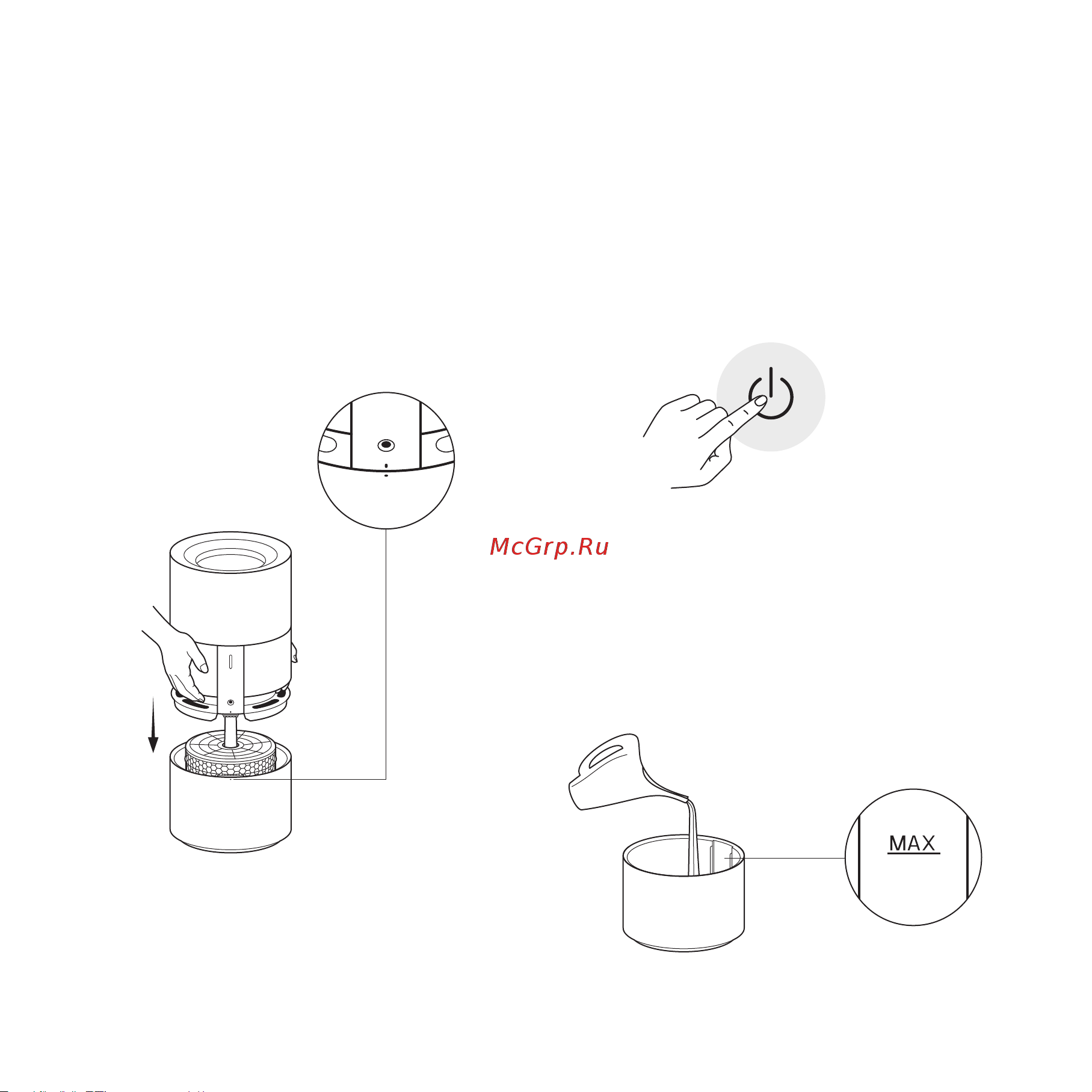 Smartmi Humidifier Rainforest (CJJSQ06ZM) [50/100] Instalación