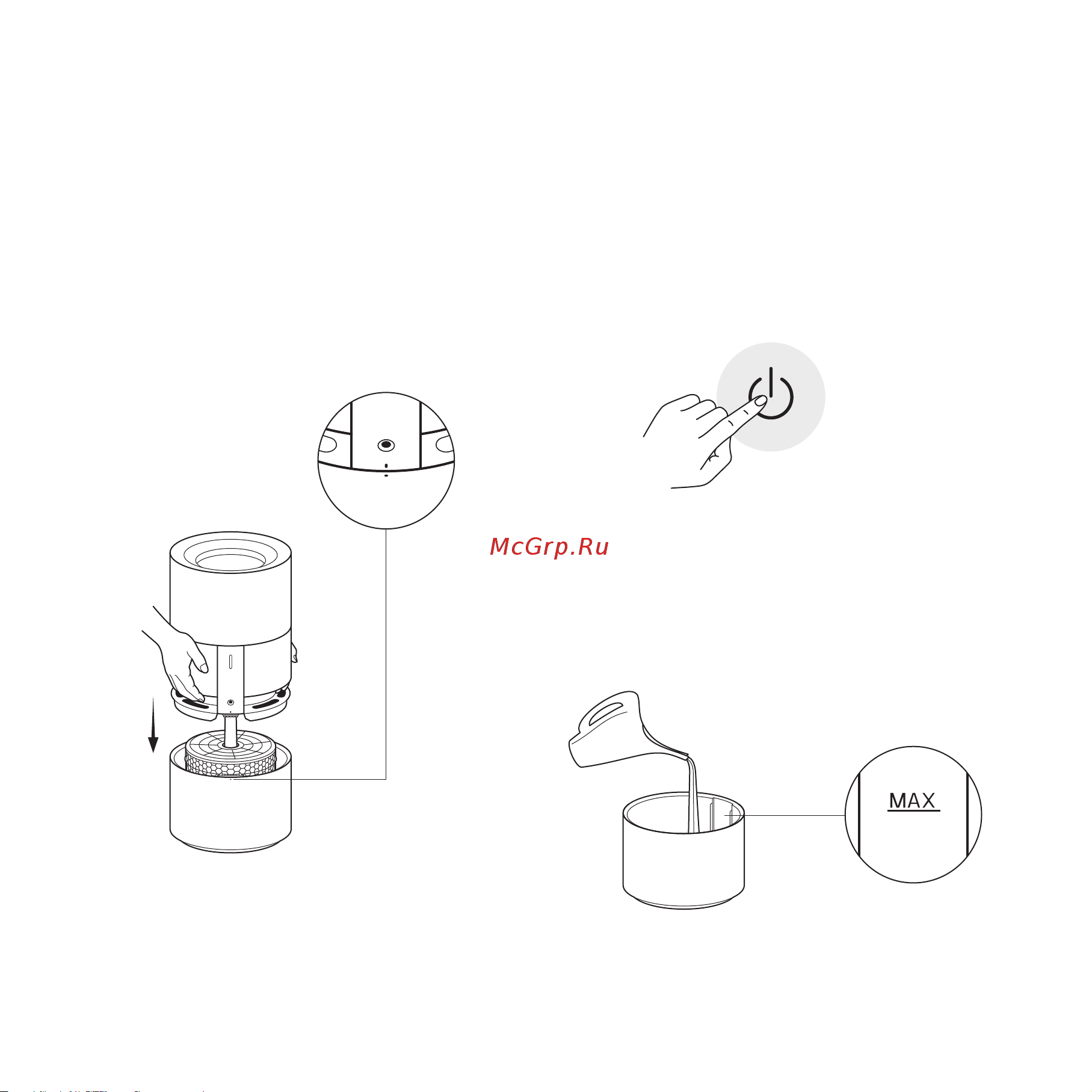 Smartmi Humidifier Rainforest (CJJSQ06ZM) [76/100] Użytkowanie