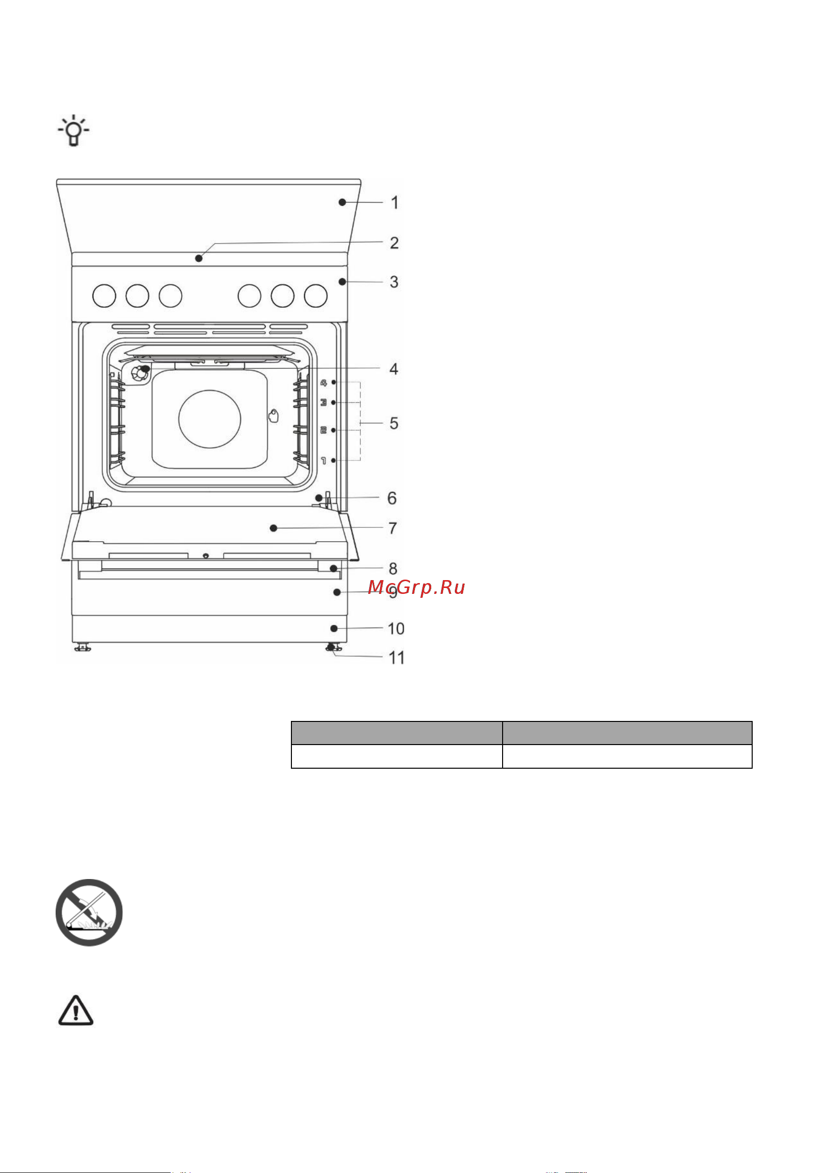 Gorenje GG6A10WH [7/28] Газовая плита